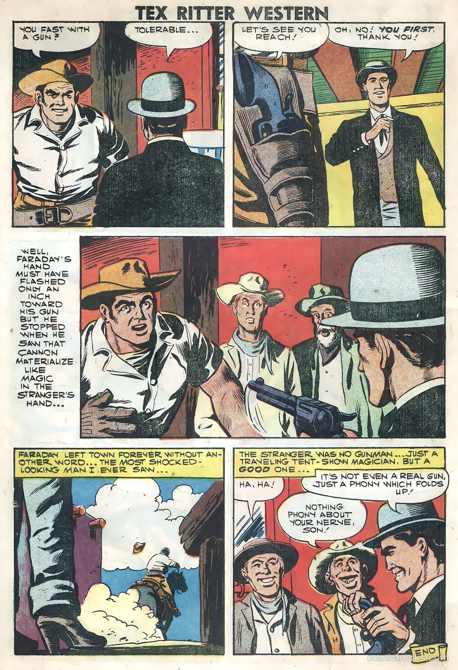 Tex Ritter Western #45 (1959) — page 13 of 35