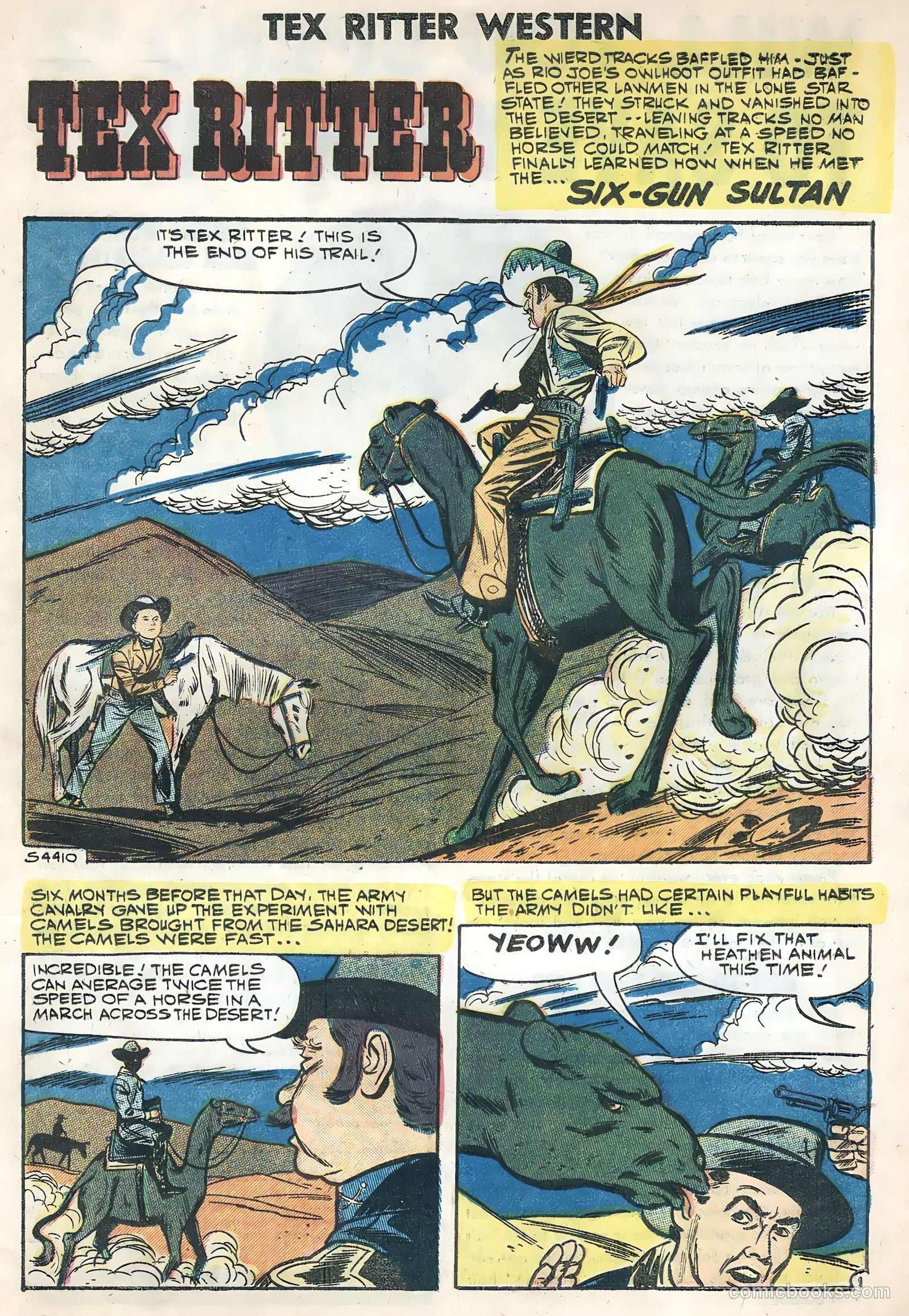 Tex Ritter Western #45 (1959) — page 20 of 35