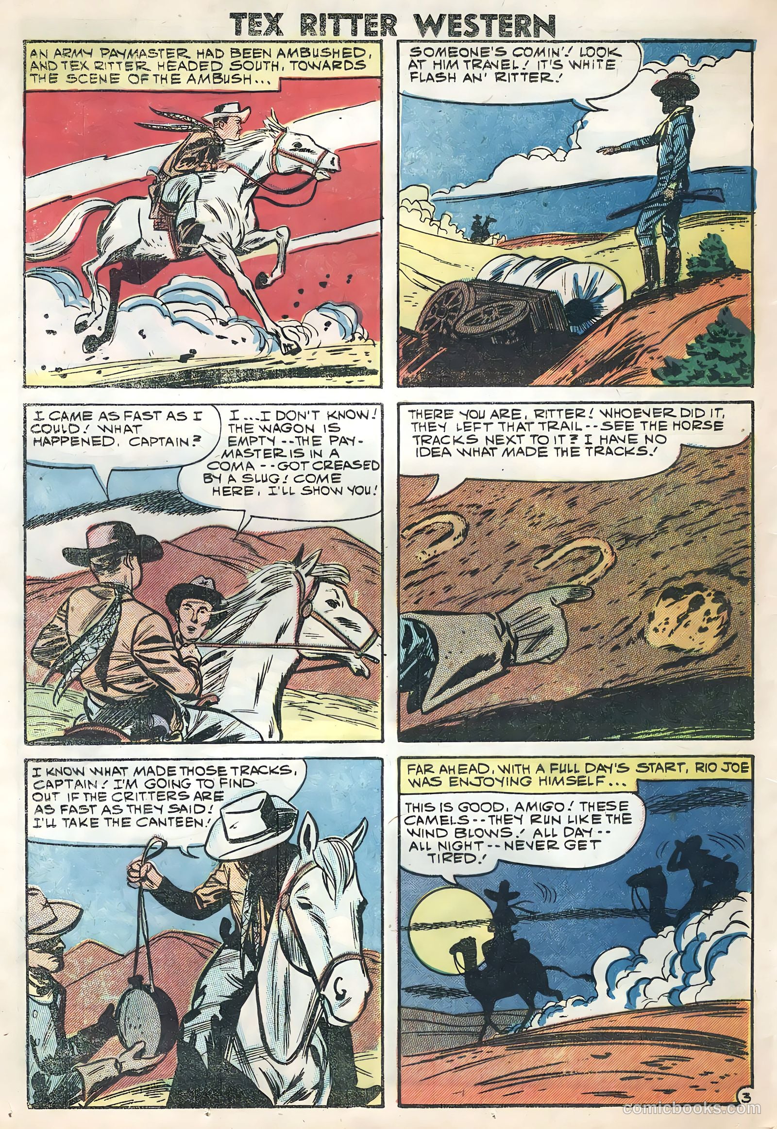 Tex Ritter Western #45 (1959) — page 23 of 35