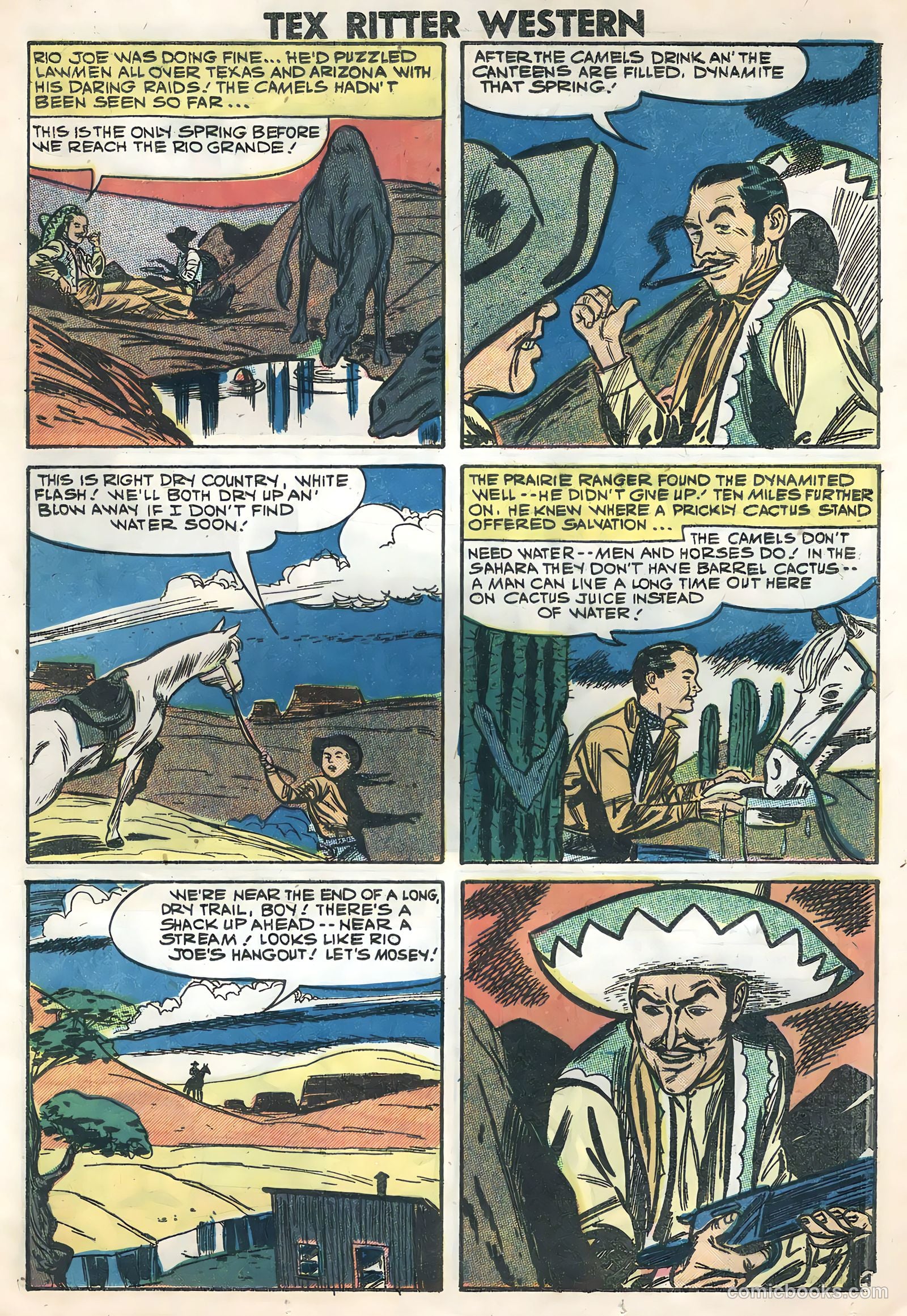 Tex Ritter Western #45 (1959) — page 24 of 35