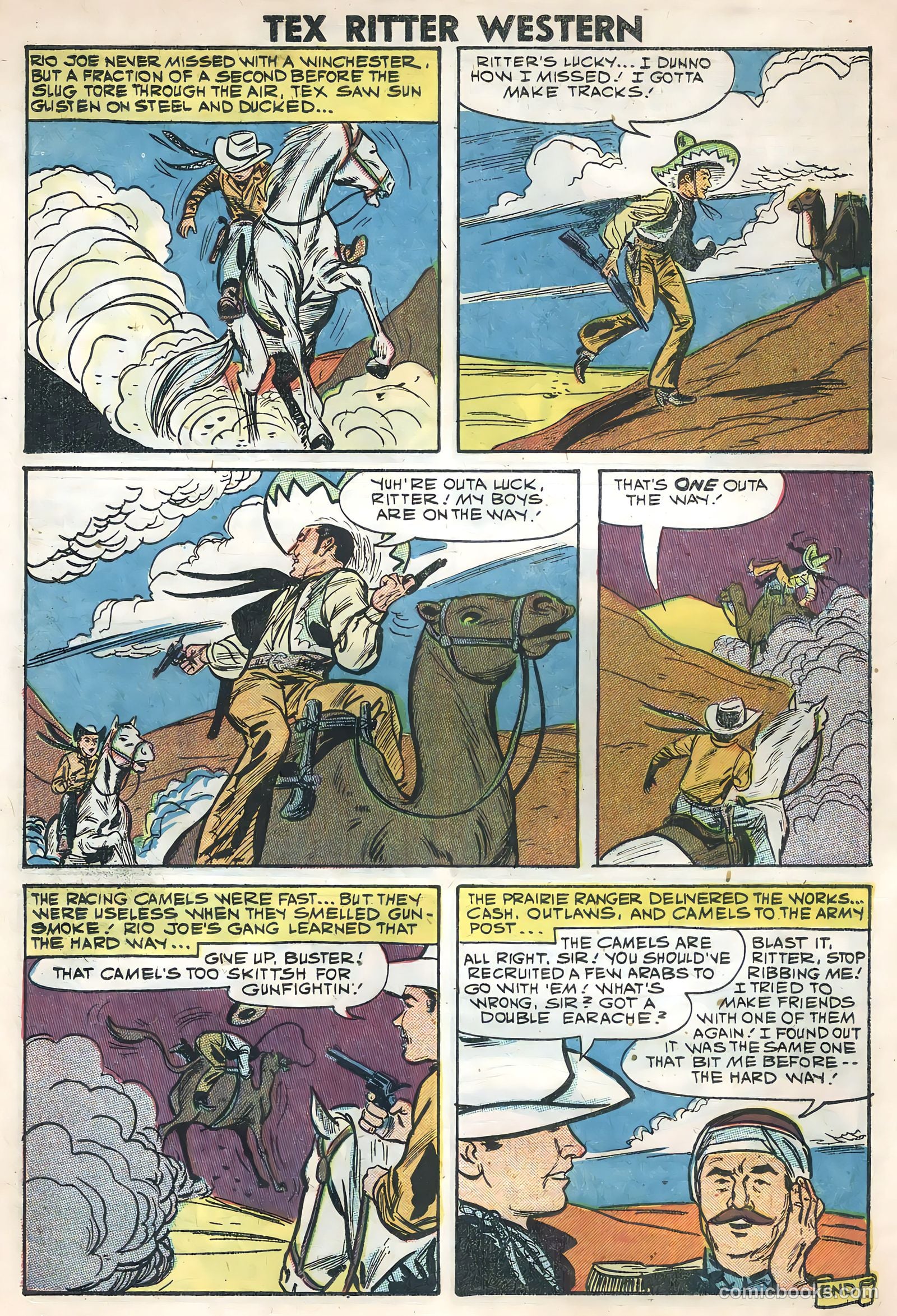 Tex Ritter Western #45 (1959) — page 25 of 35