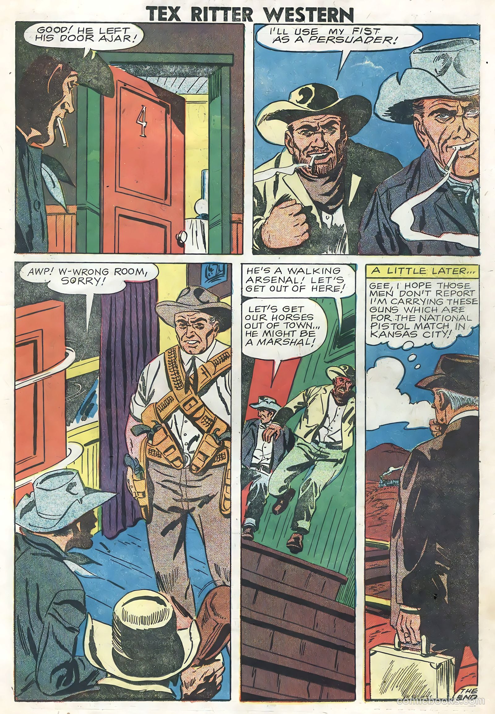 Tex Ritter Western #46 (1959) — page 11 of 36