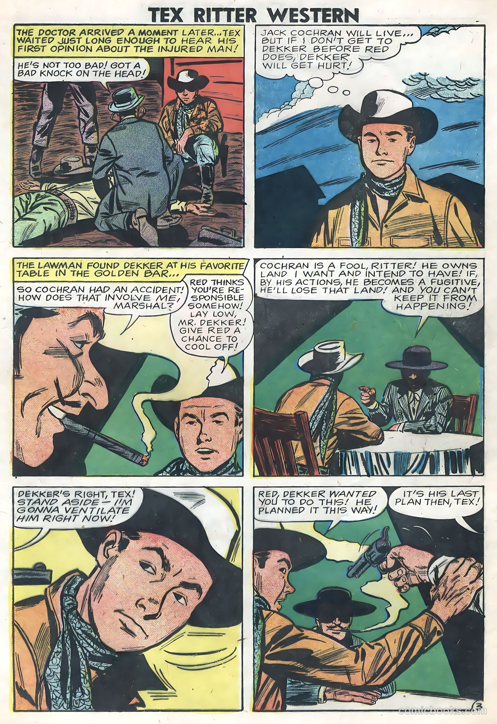Tex Ritter Western #46 (1959) — page 17 of 36