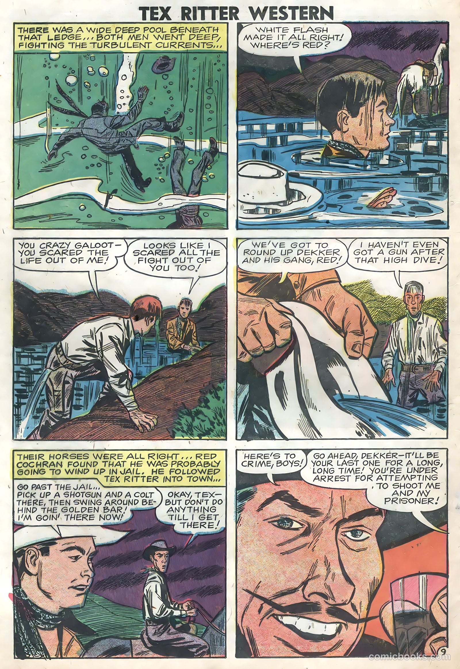 Tex Ritter Western #46 (1959) — page 24 of 36