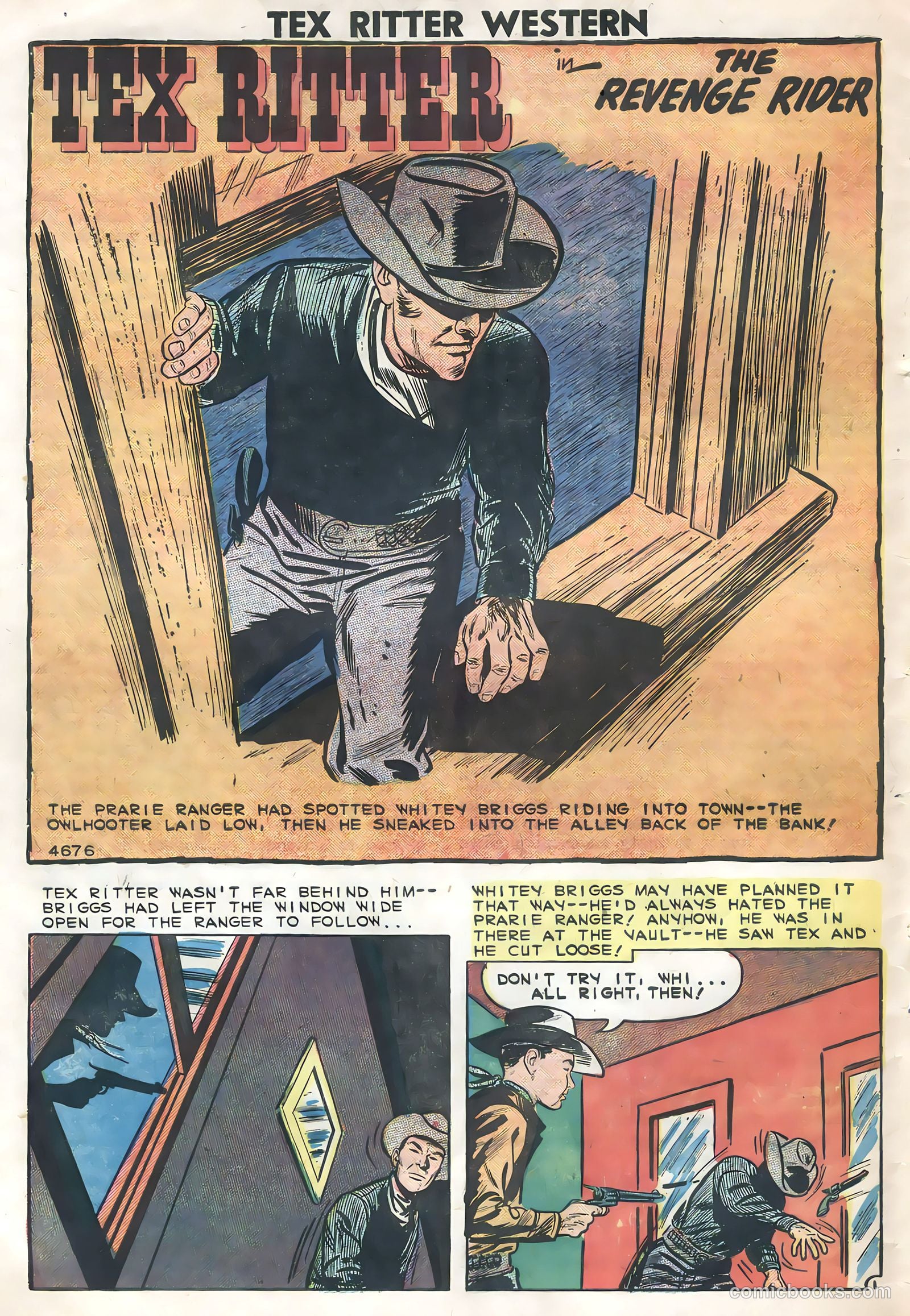 Tex Ritter Western #46 (1959) — page 28 of 36
