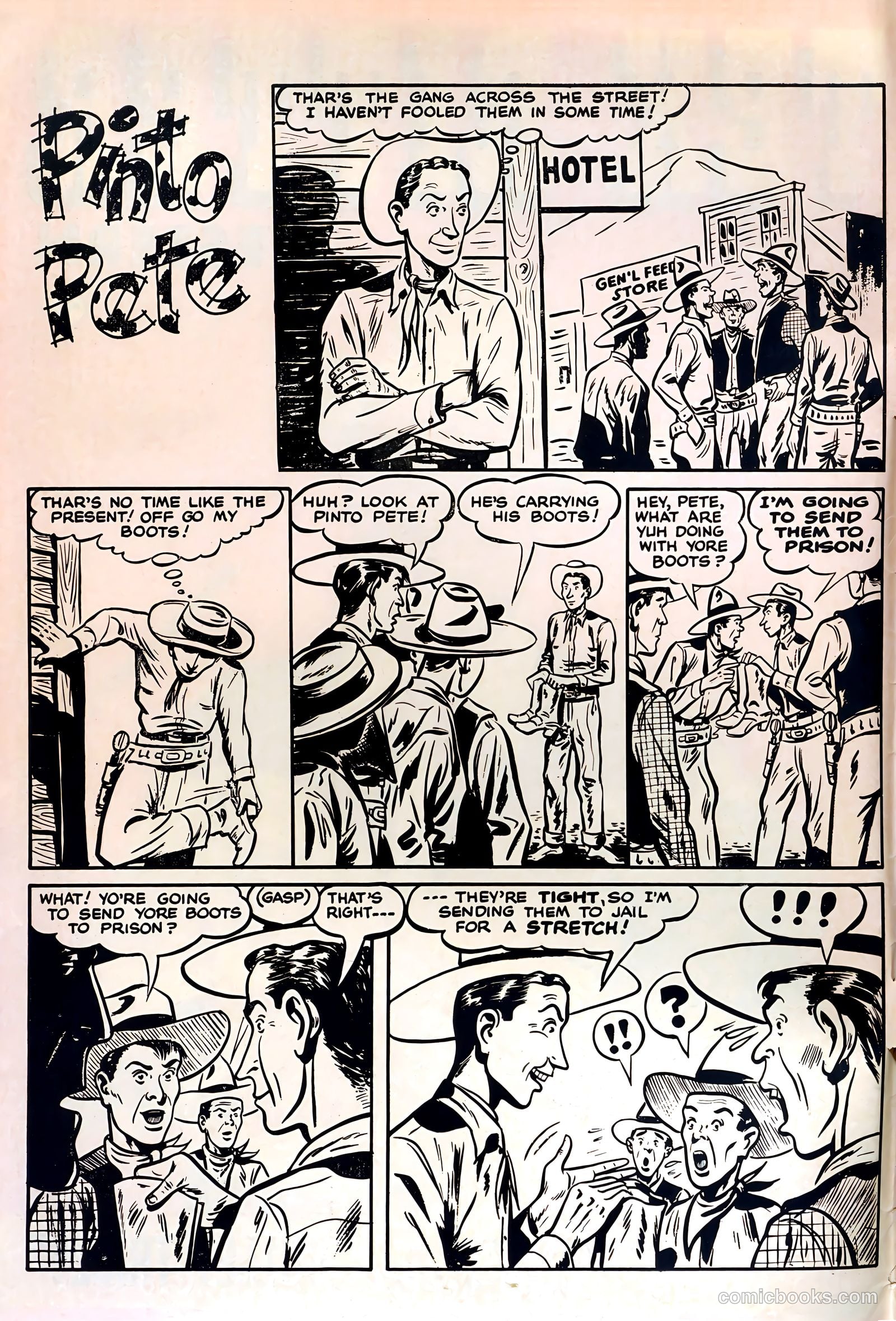 Tex Ritter Western #5 (1951) — page 2 of 36