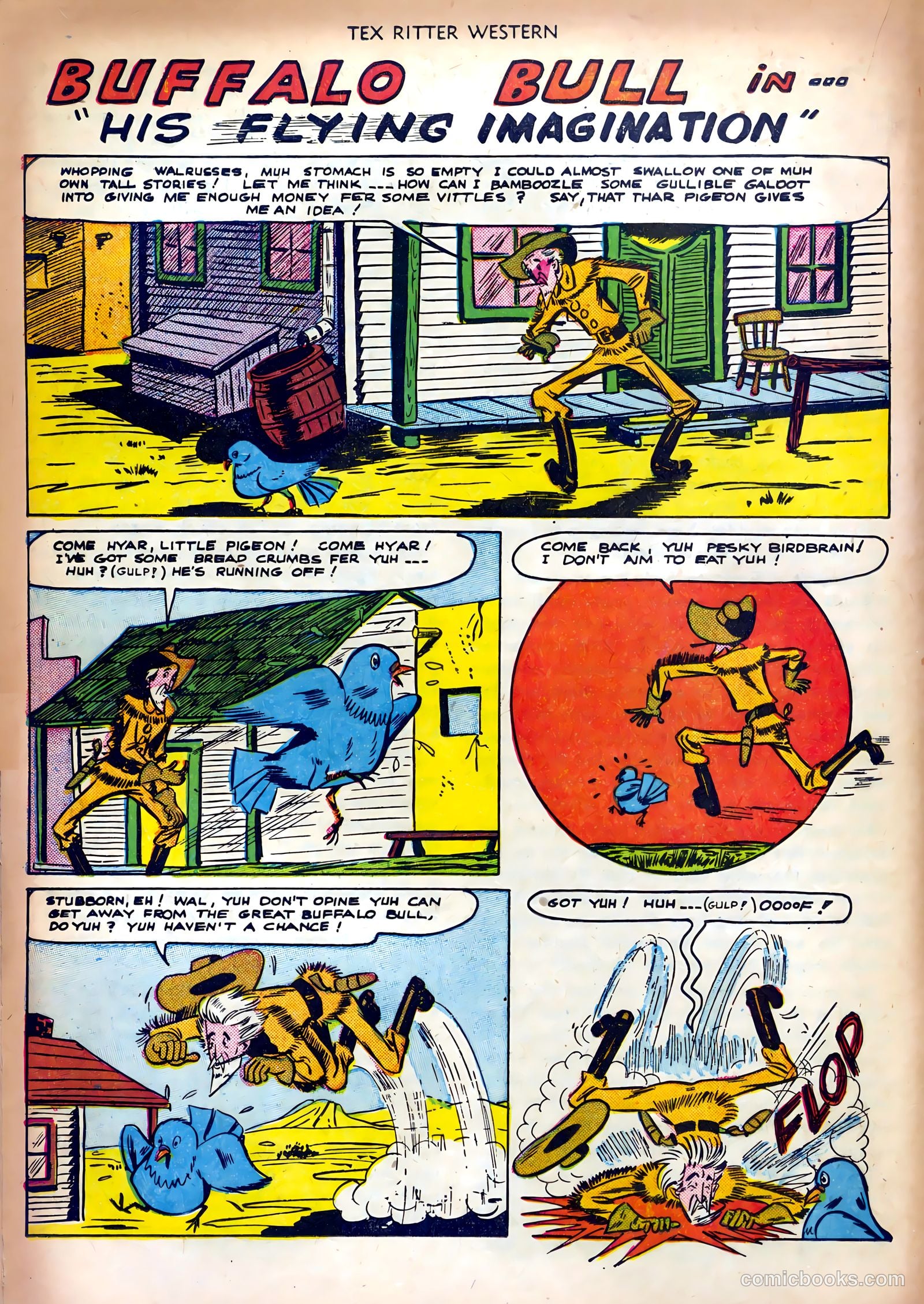 Tex Ritter Western #5 (1951) — page 18 of 36