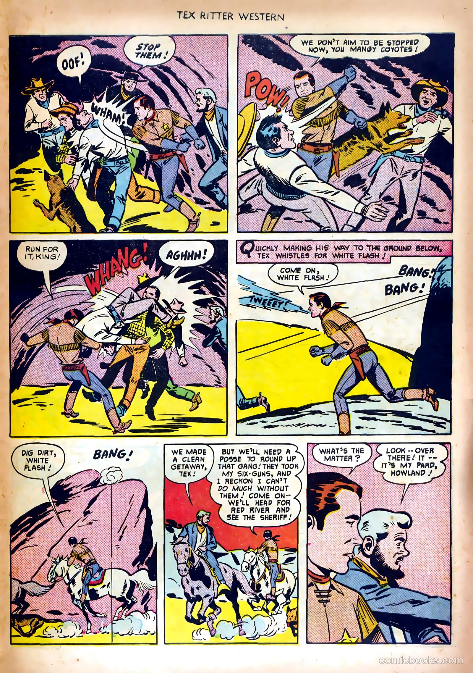 Tex Ritter Western #5 (1951) — page 29 of 36