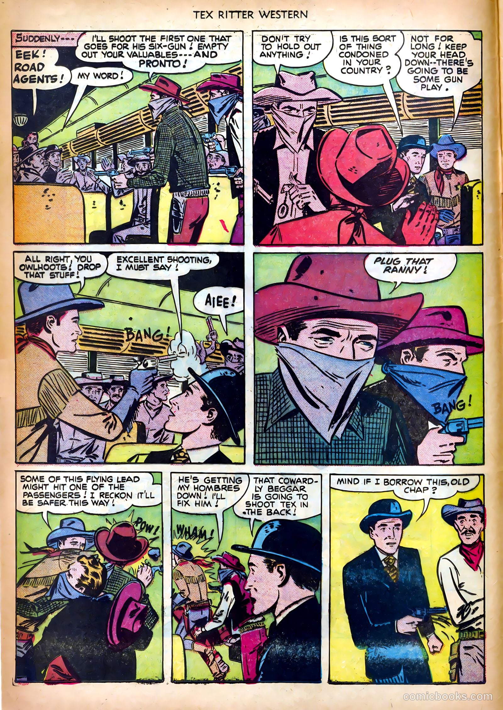Tex Ritter Western #6 (1951) — page 4 of 36