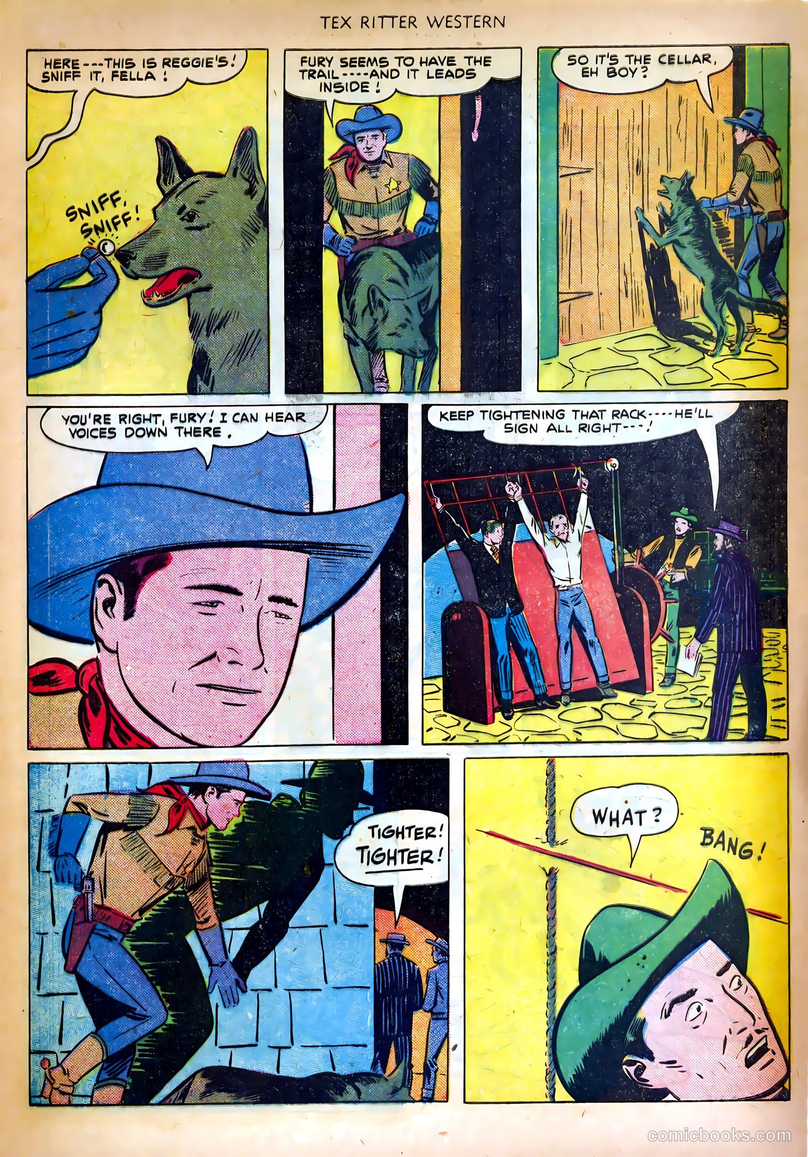 Tex Ritter Western #6 (1951) — page 13 of 36