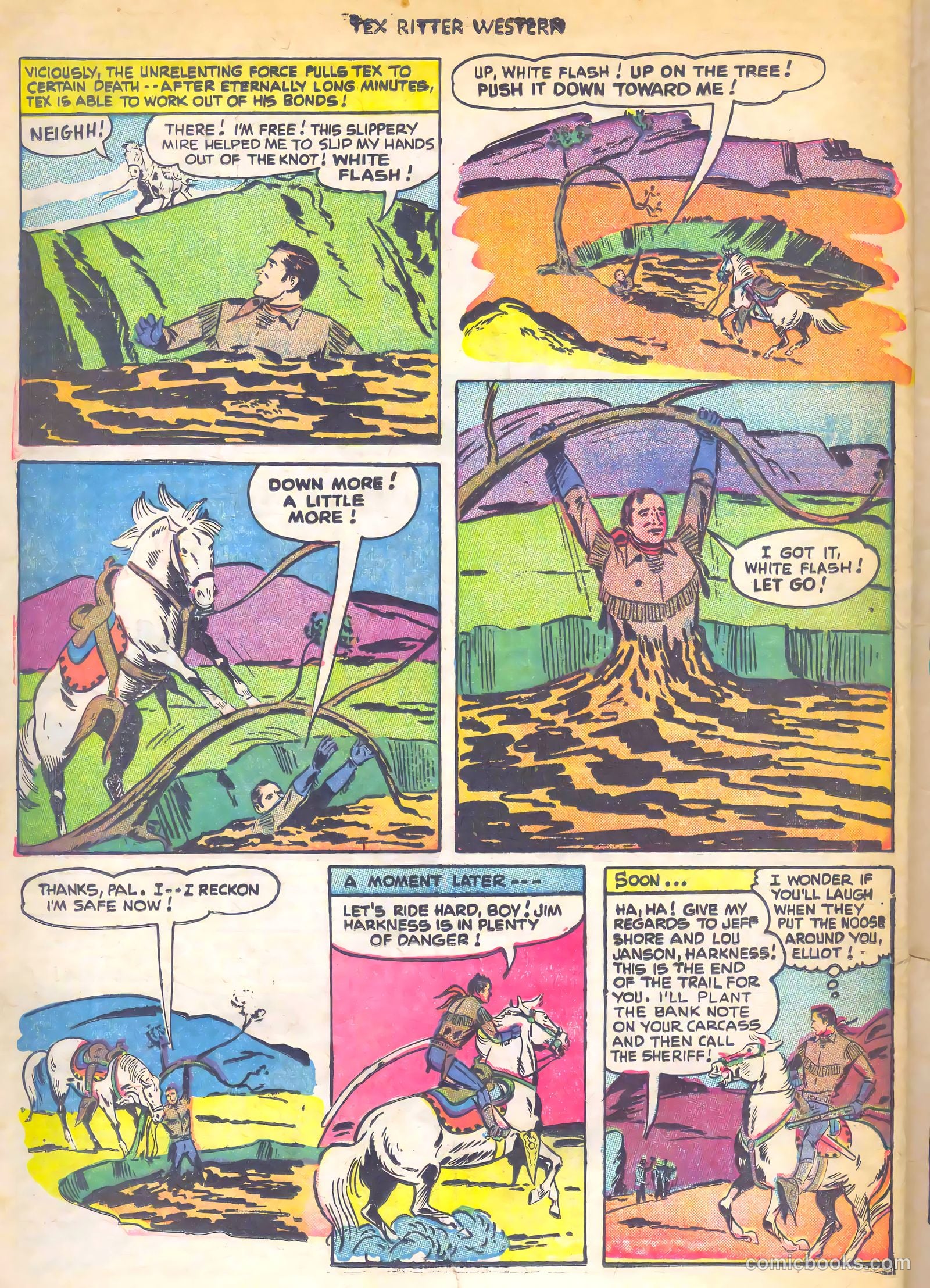 Tex Ritter Western #7 (1951) — page 10 of 36