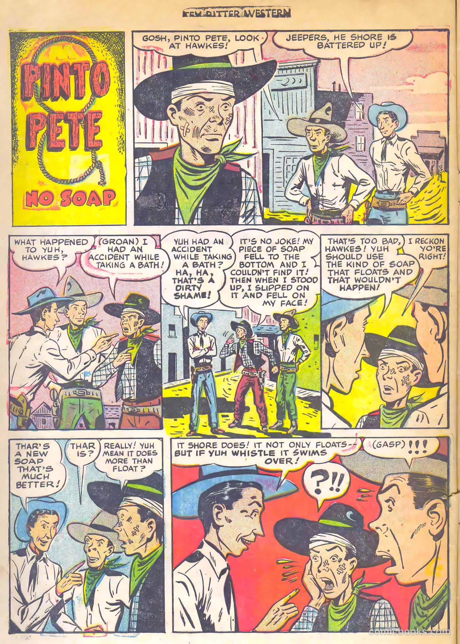 Tex Ritter Western #7 (1951) — page 14 of 36
