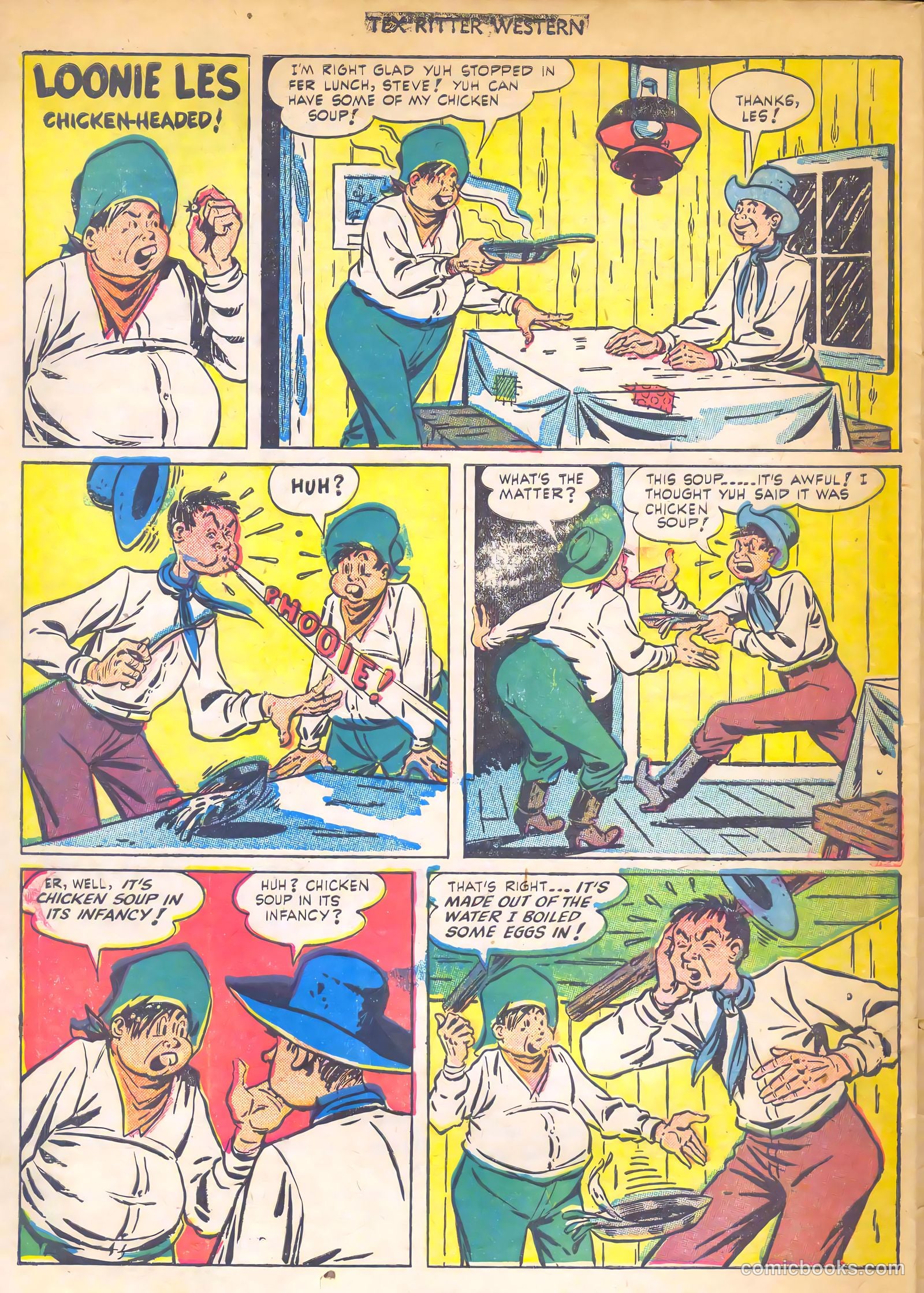 Tex Ritter Western #7 (1951) — page 26 of 36