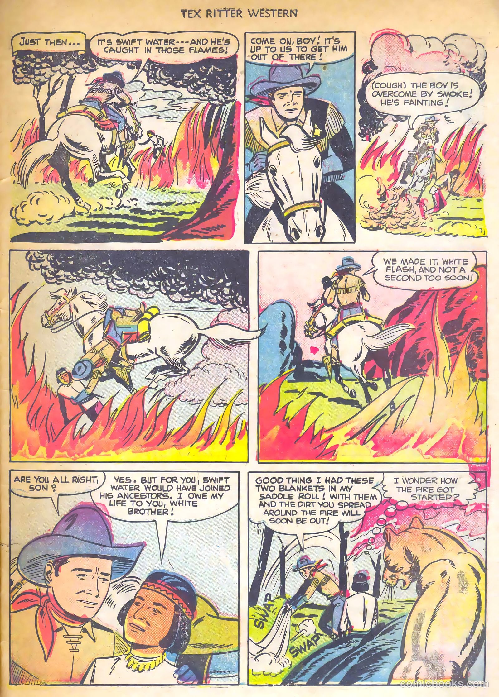 Tex Ritter Western #7 (1951) — page 31 of 36