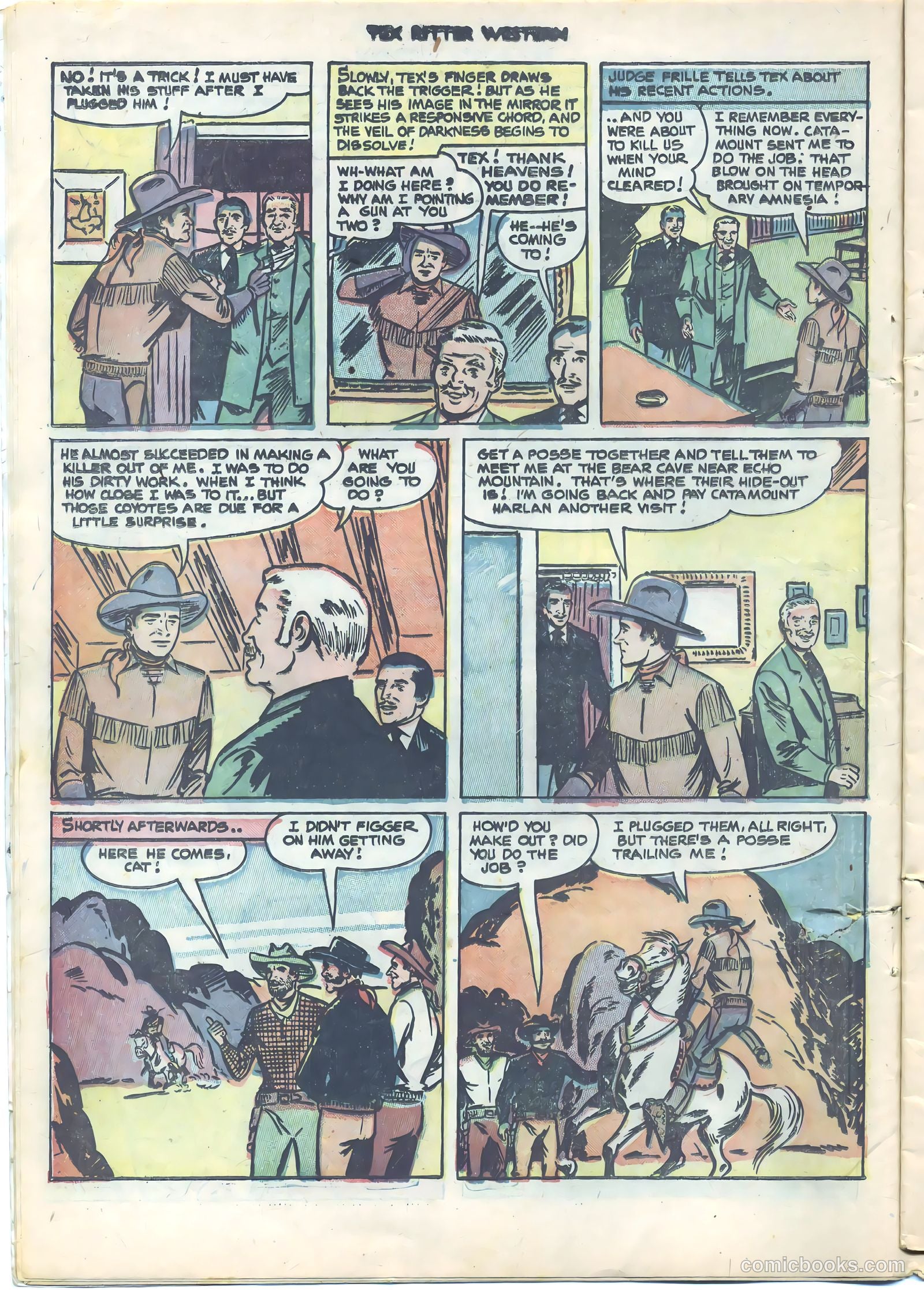 Tex Ritter Western #9 (1952) — page 10 of 36