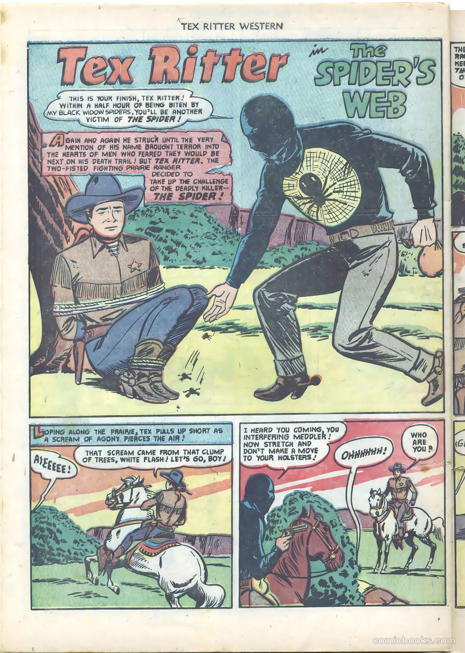 Tex Ritter Western #9 (1952) — page 26 of 36