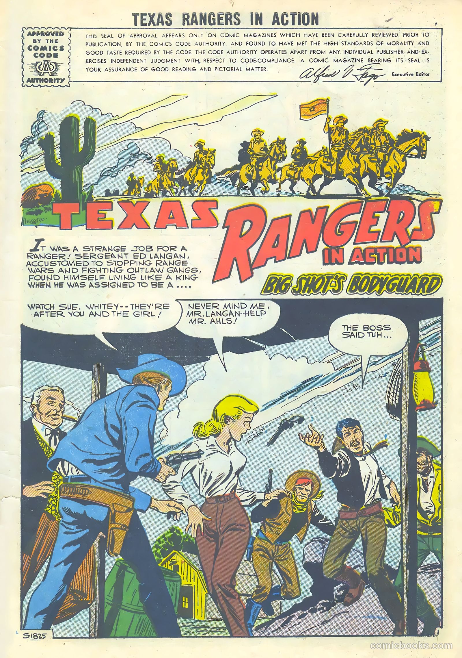 Texas Rangers #8 (1957) — page 3 of 36