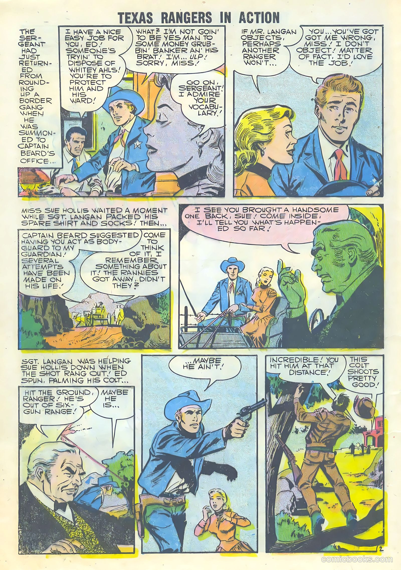 Texas Rangers #8 (1957) — page 4 of 36