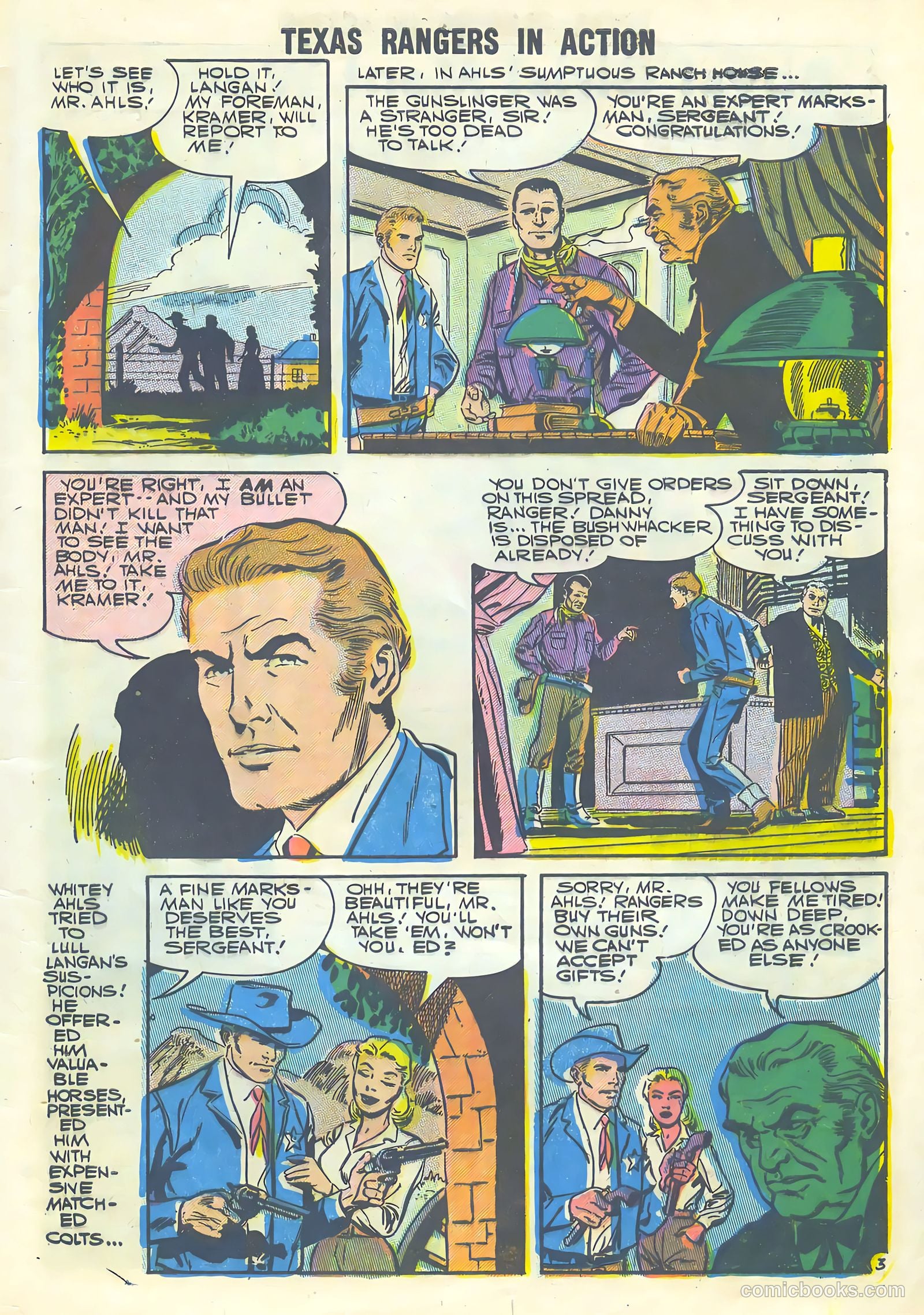 Texas Rangers #8 (1957) — page 5 of 36