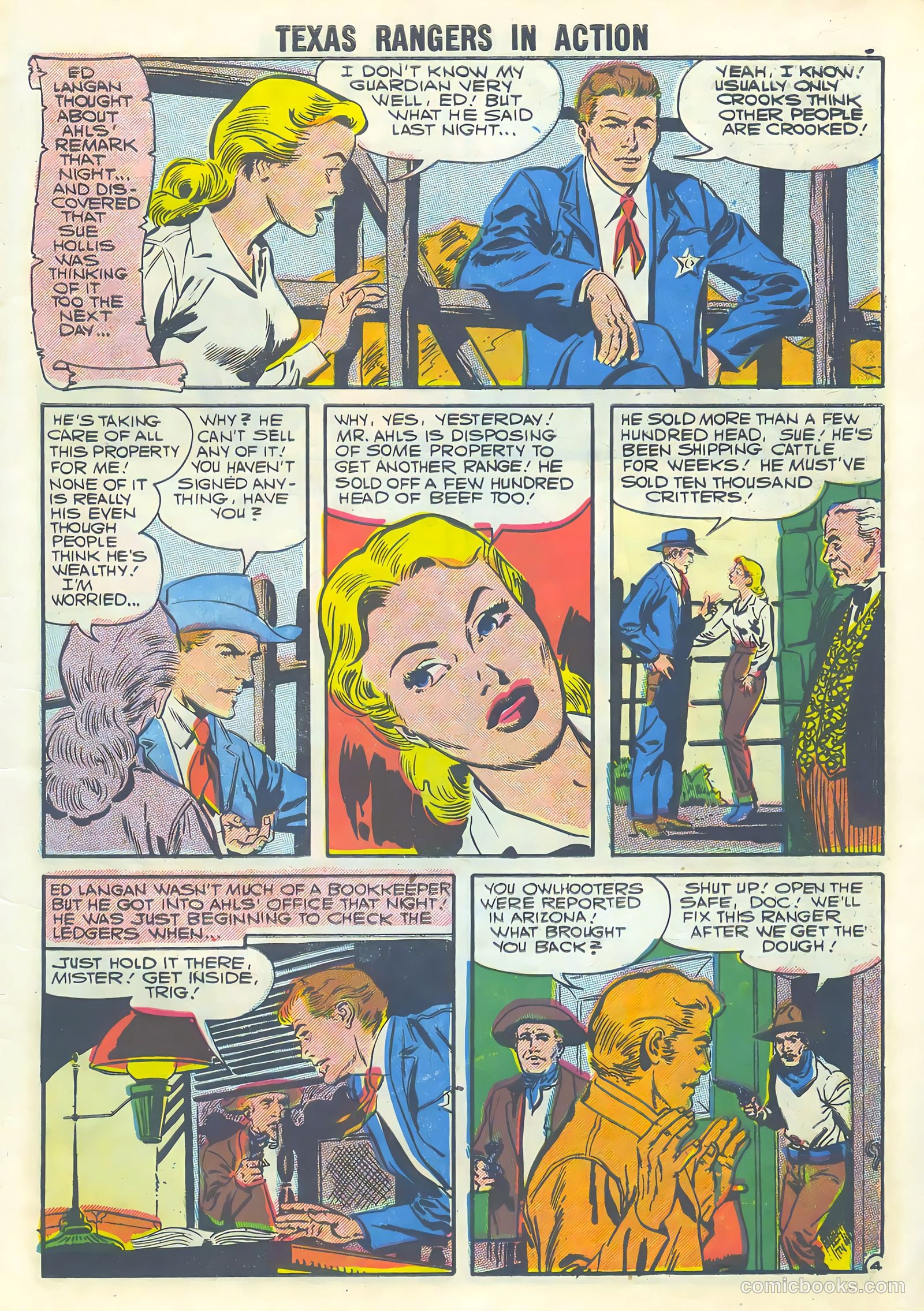 Texas Rangers #8 (1957) — page 7 of 36