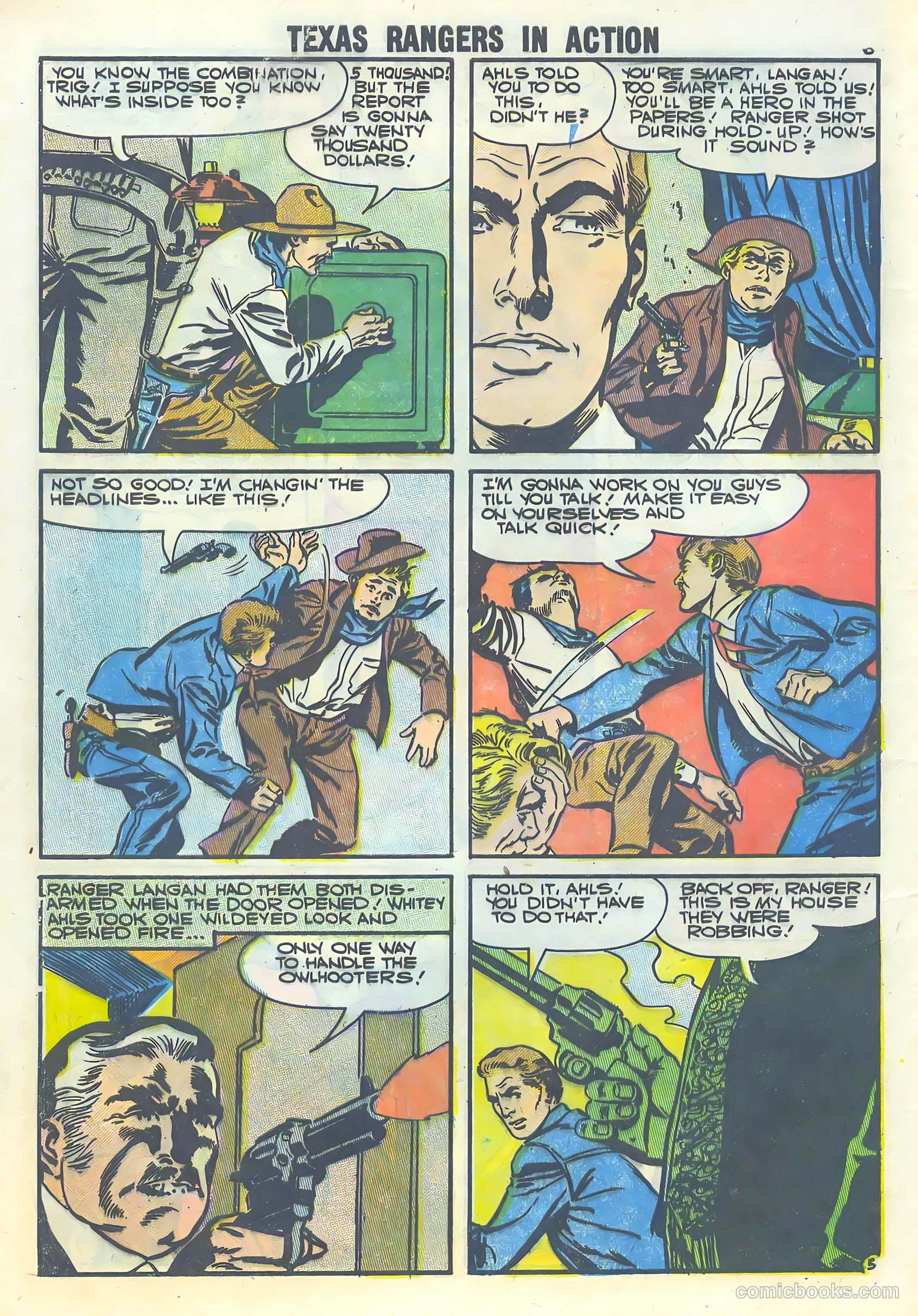Texas Rangers #8 (1957) — page 8 of 36