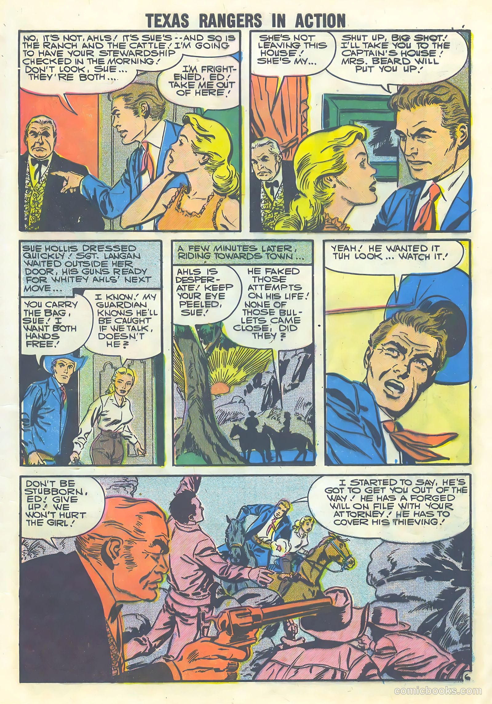 Texas Rangers #8 (1957) — page 9 of 36
