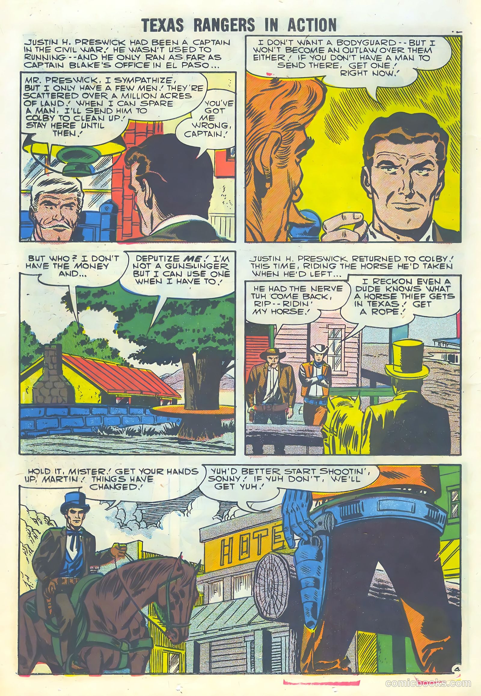 Texas Rangers #8 (1957) — page 14 of 36