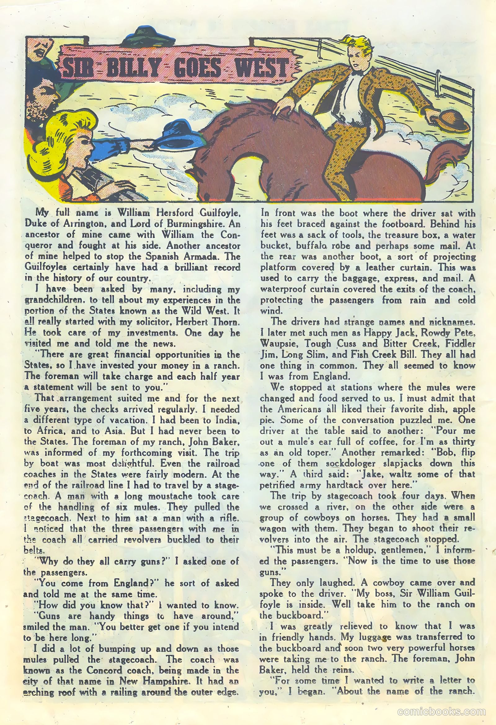 Texas Rangers #8 (1957) — page 18 of 36