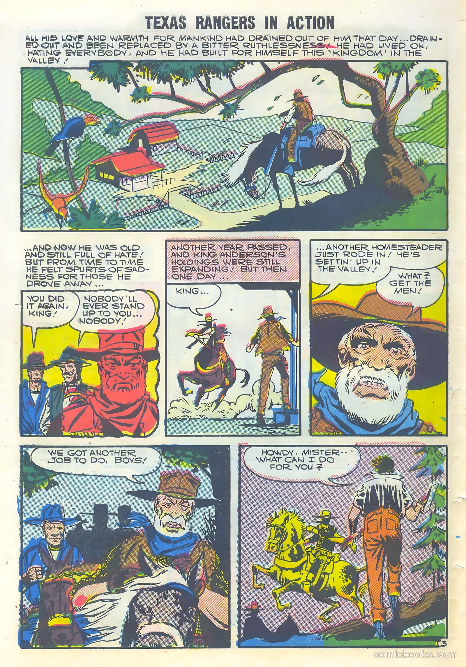 Texas Rangers #8 (1957) — page 30 of 36