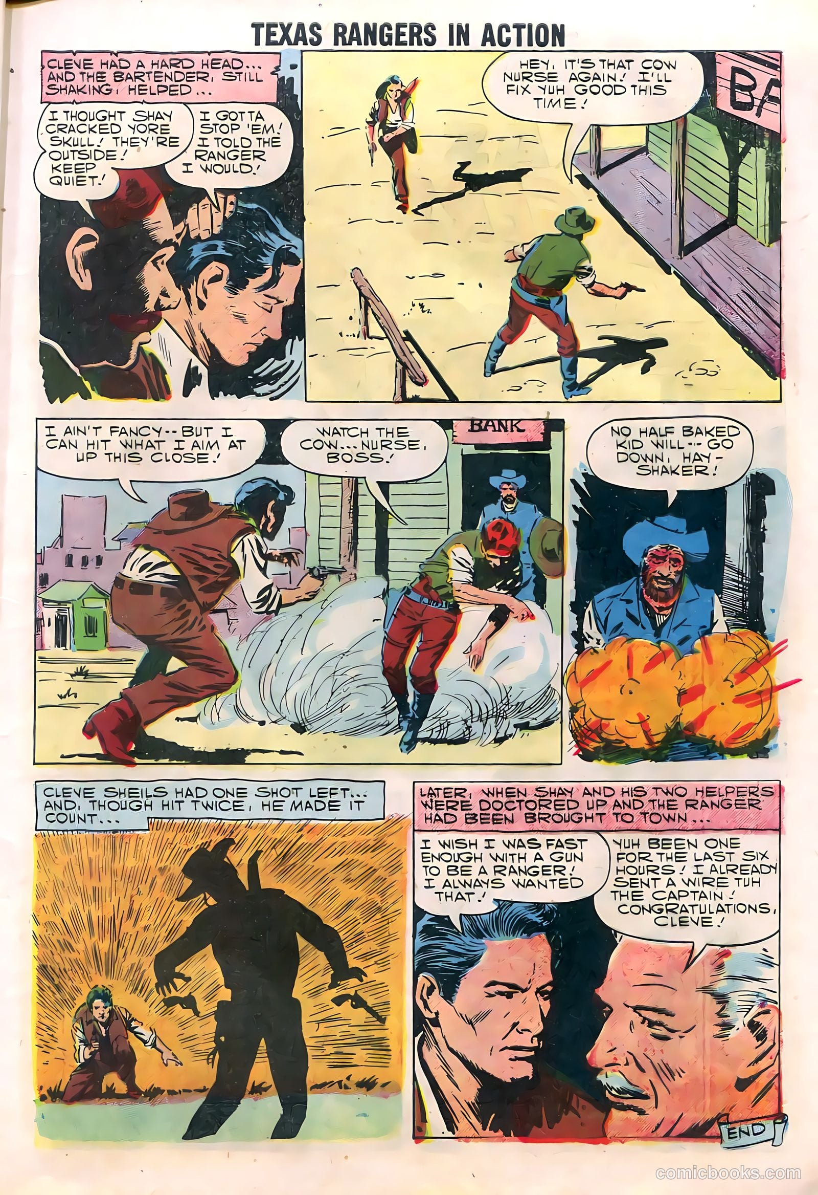 Texas Rangers in Action #11 (1958) — page 7 of 68