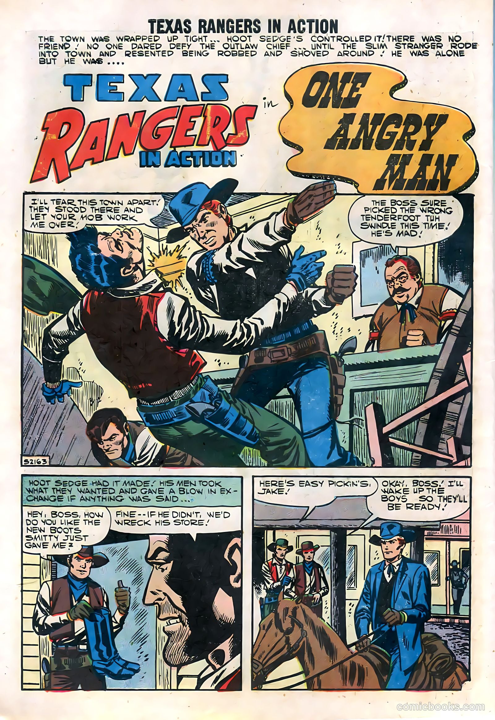 Texas Rangers in Action #11 (1958) — page 8 of 68