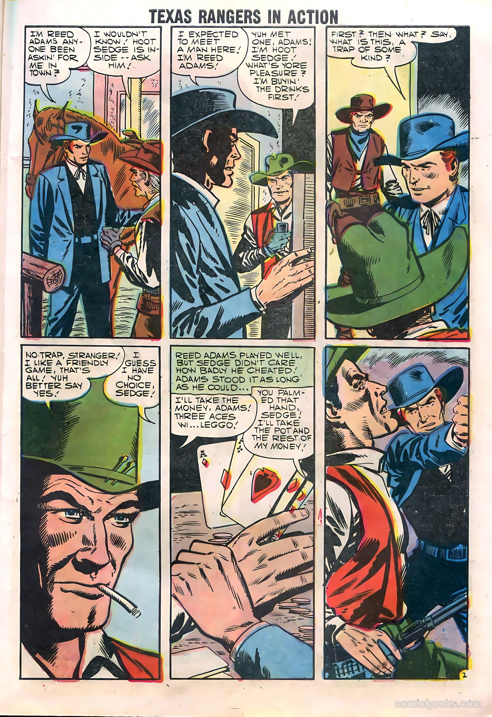 Texas Rangers in Action #11 (1958) — page 9 of 68