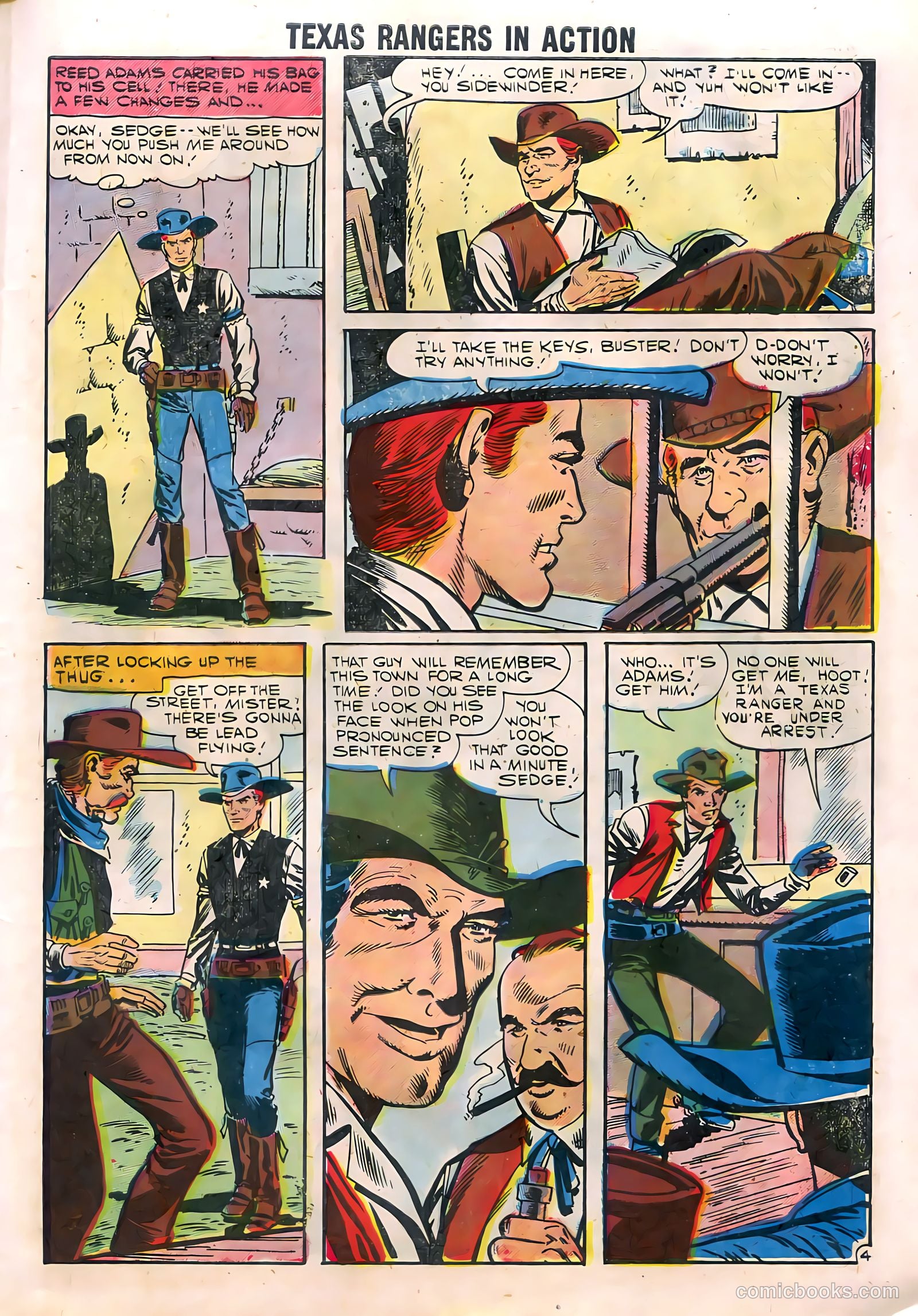Texas Rangers in Action #11 (1958) — page 11 of 68