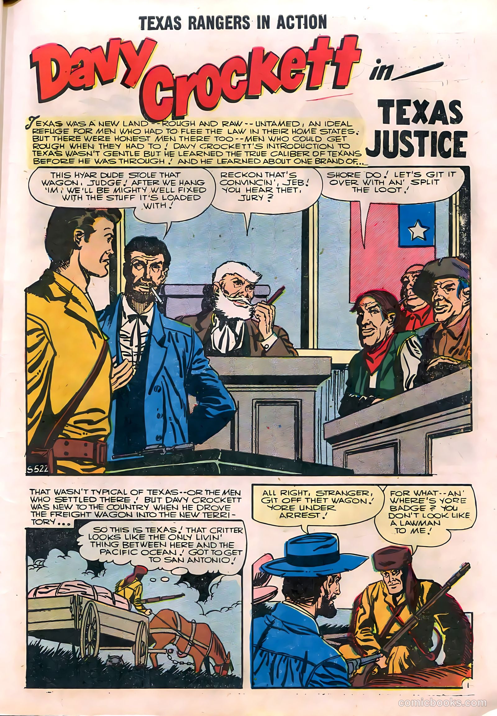 Texas Rangers in Action #11 (1958) — page 13 of 68