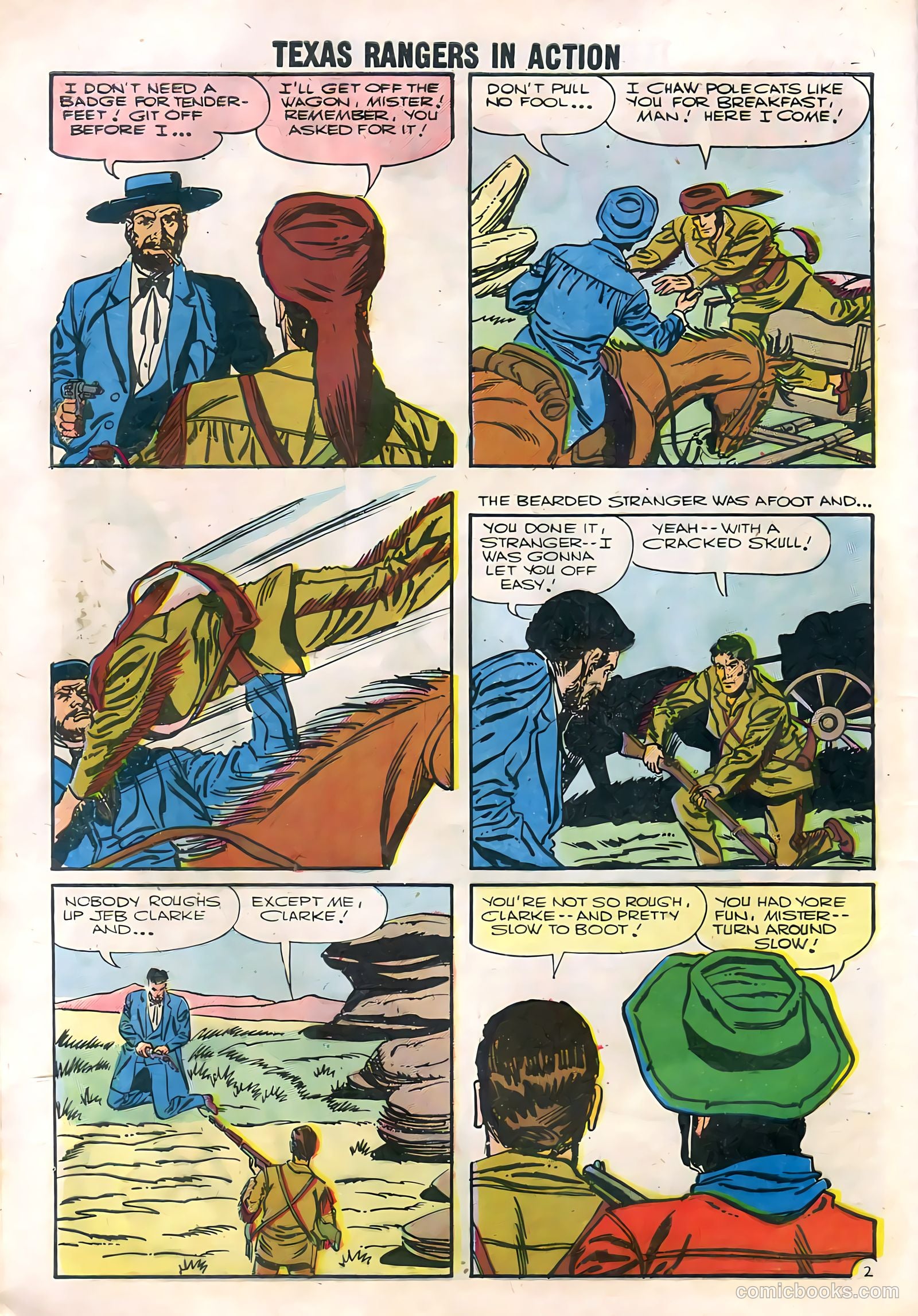 Texas Rangers in Action #11 (1958) — page 14 of 68