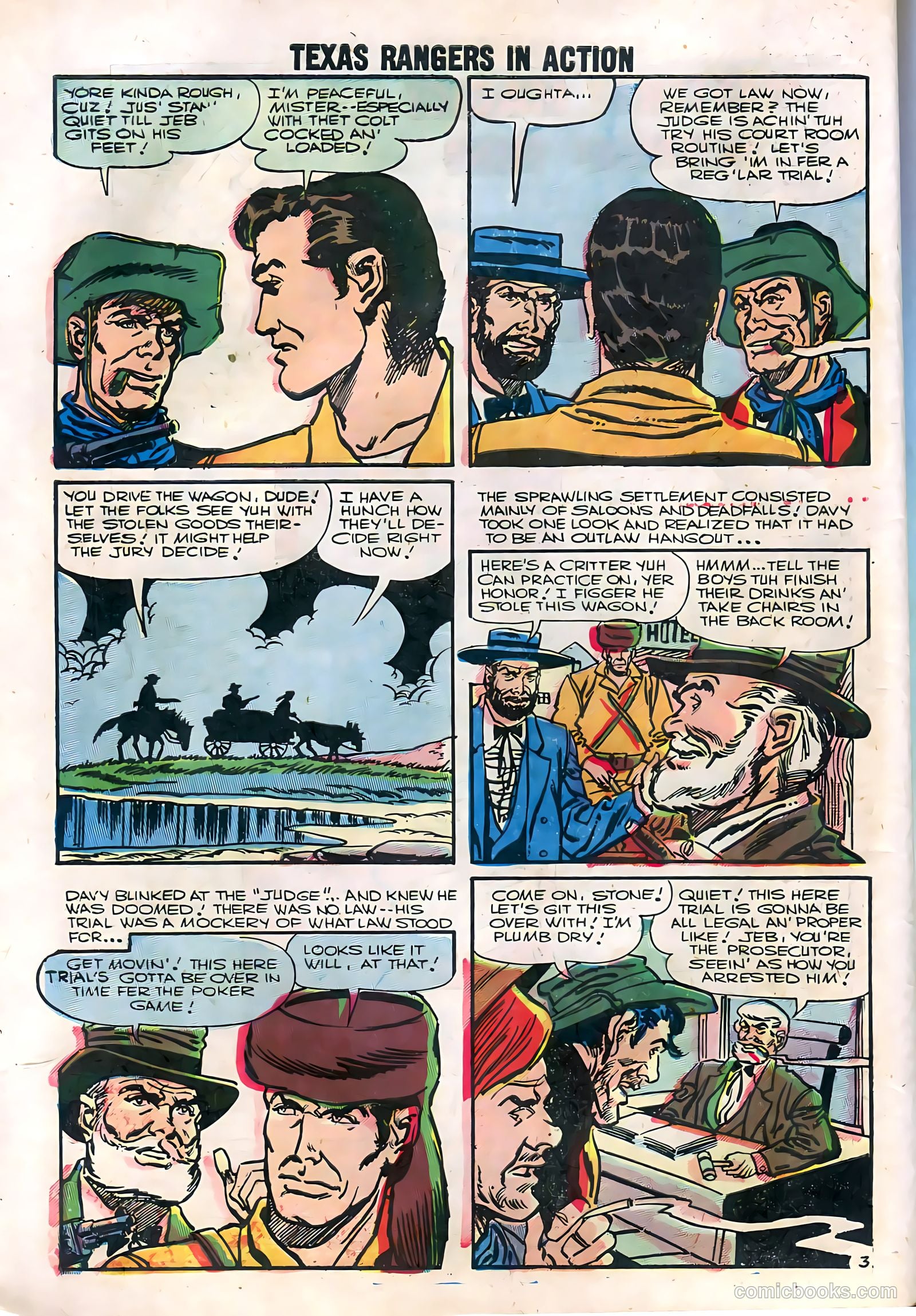 Texas Rangers in Action #11 (1958) — page 15 of 68