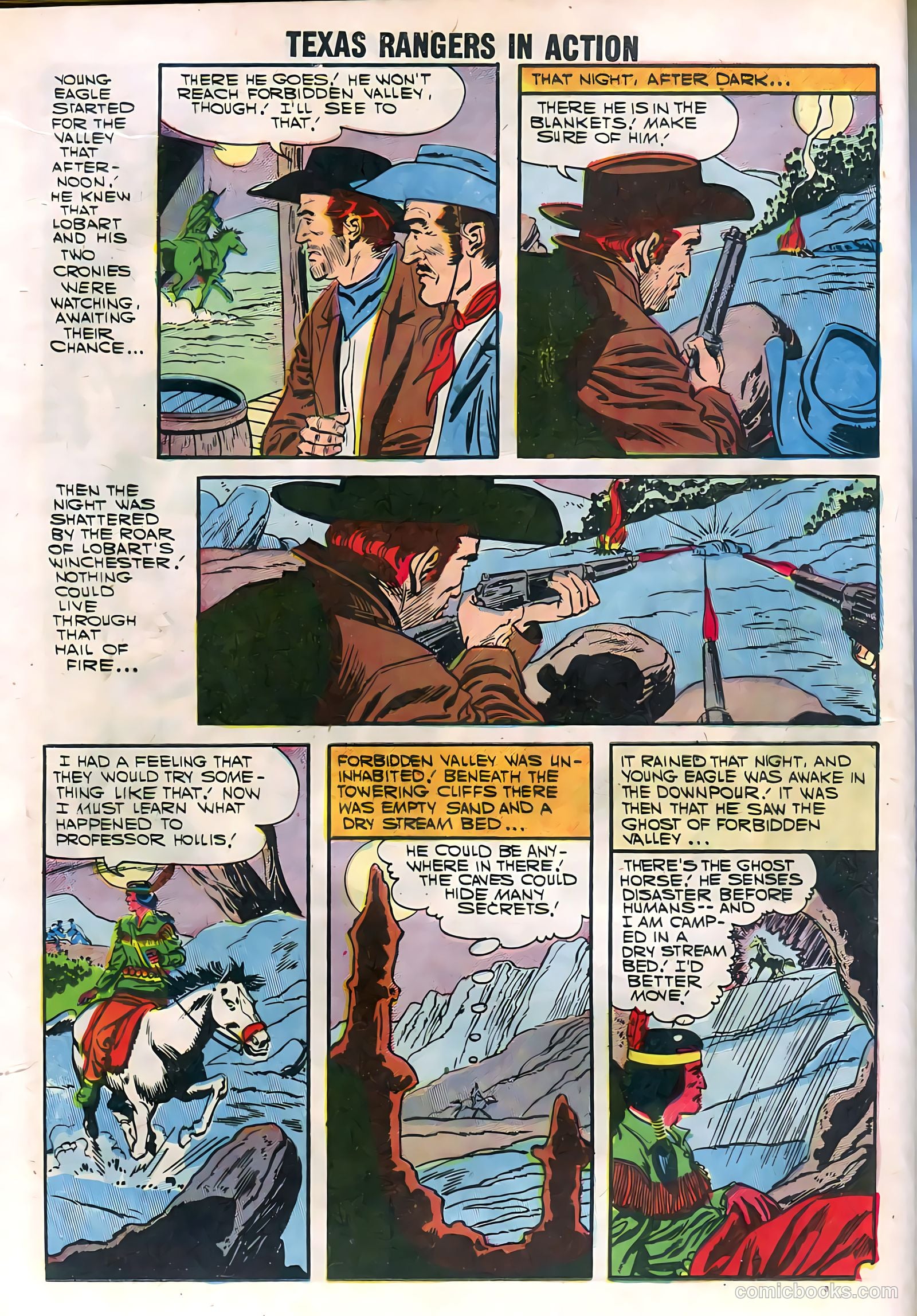 Texas Rangers in Action #11 (1958) — page 30 of 68