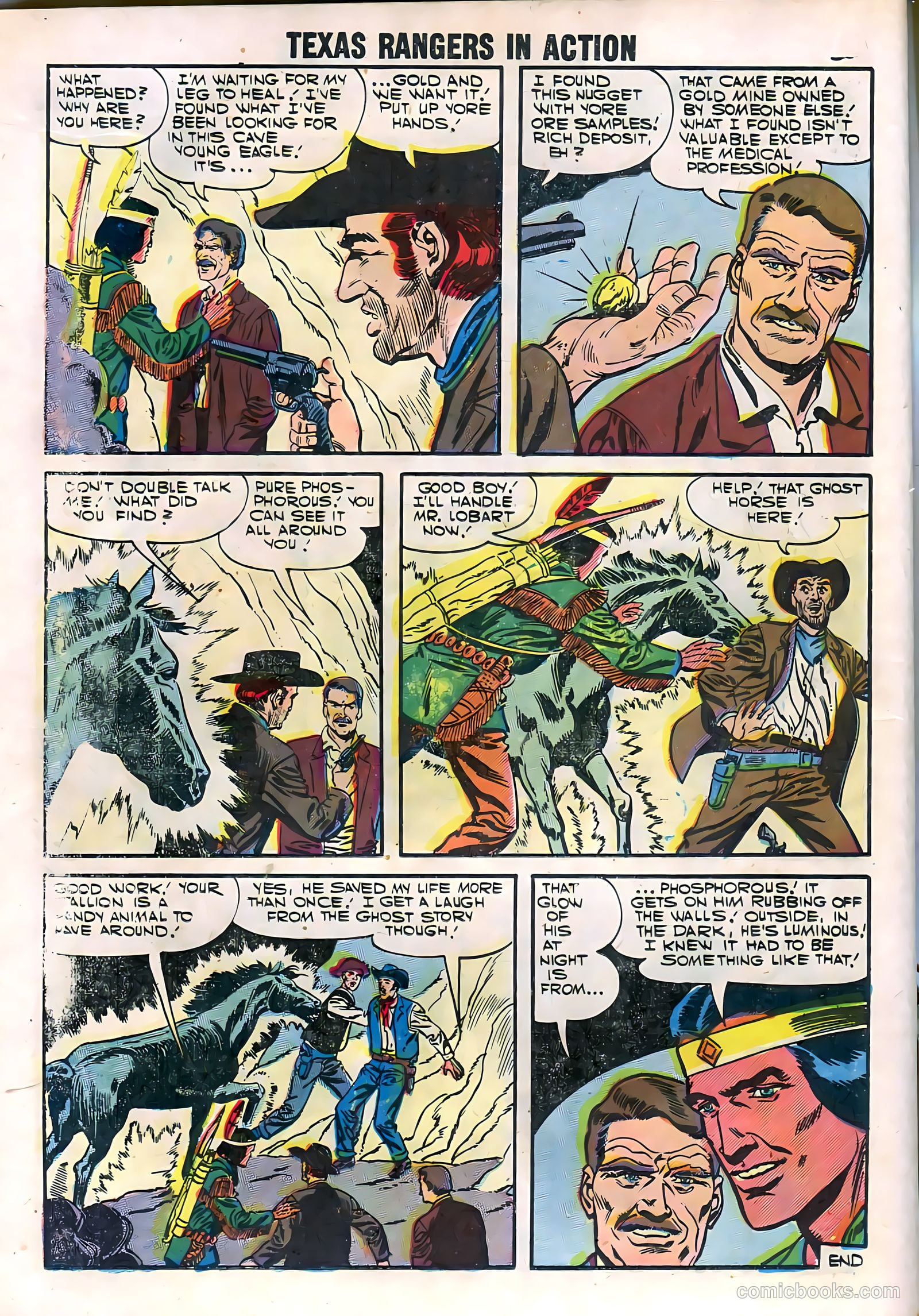 Texas Rangers in Action #11 (1958) — page 32 of 68