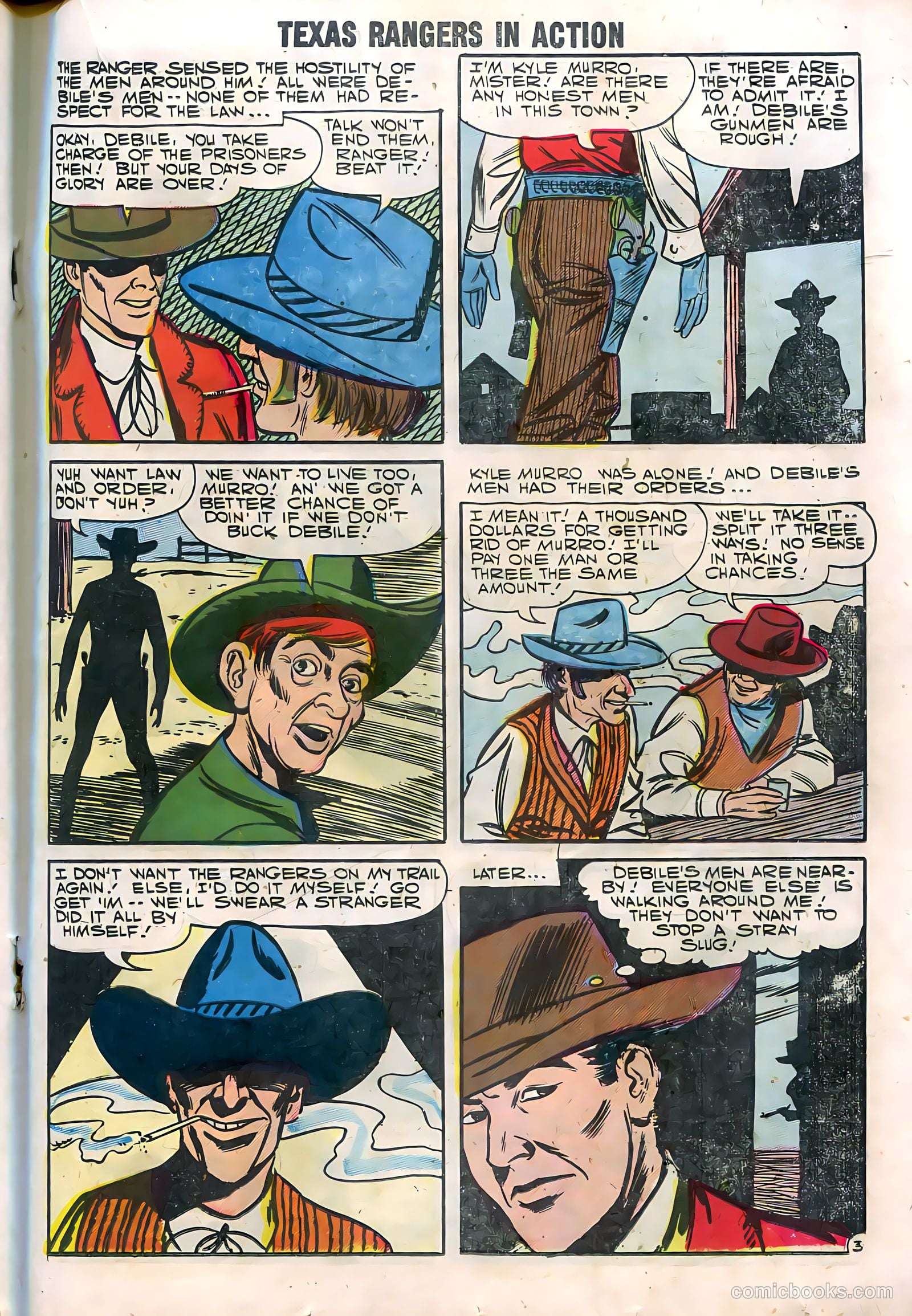 Texas Rangers in Action #11 (1958) — page 35 of 68