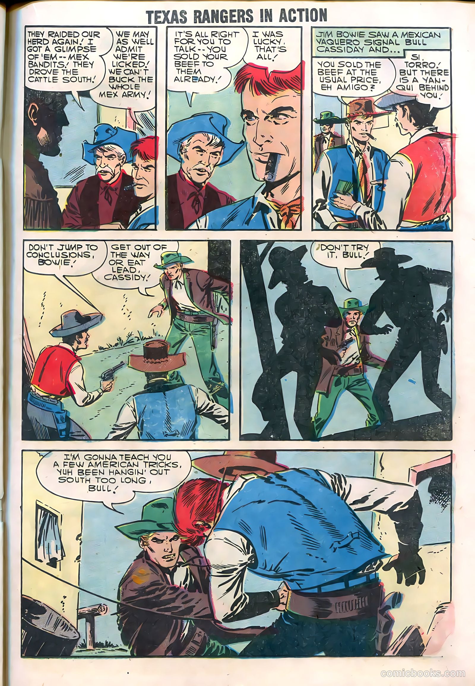 Texas Rangers in Action #11 (1958) — page 39 of 68