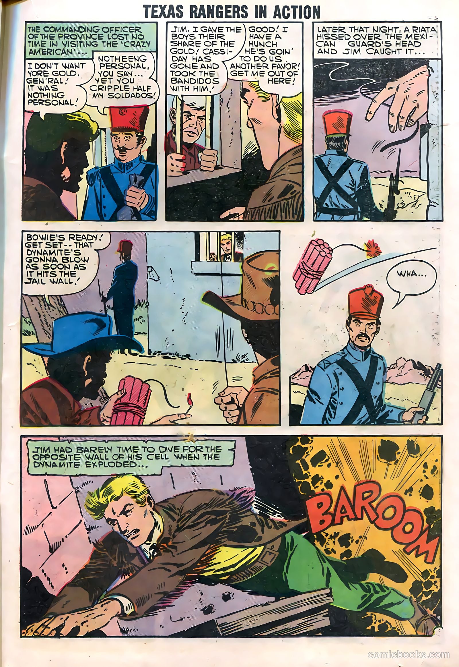 Texas Rangers in Action #11 (1958) — page 41 of 68