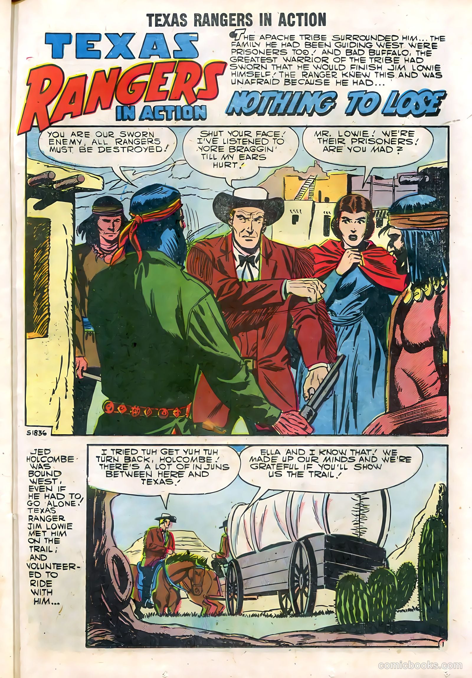 Texas Rangers in Action #11 (1958) — page 43 of 68