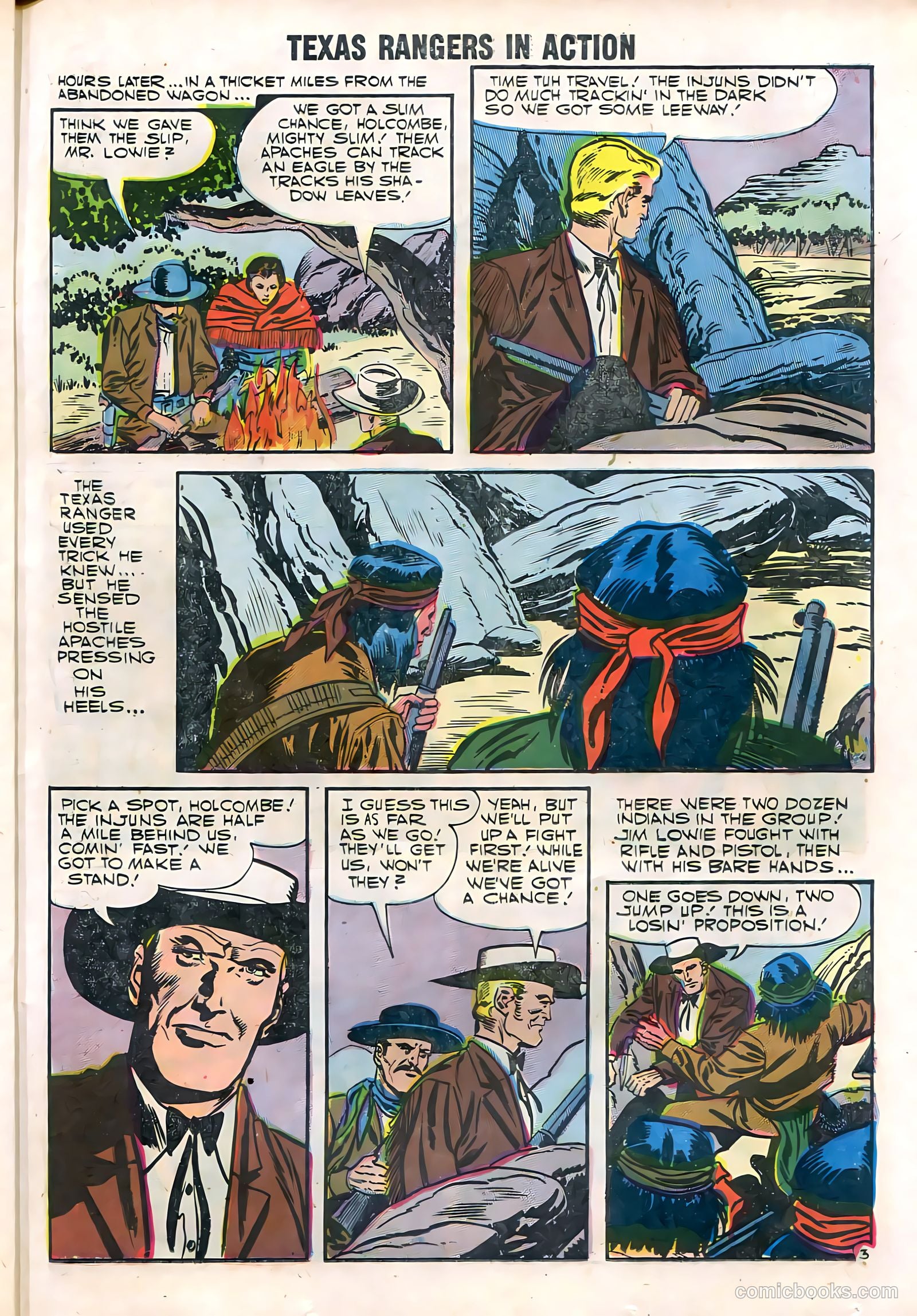 Texas Rangers in Action #11 (1958) — page 45 of 68