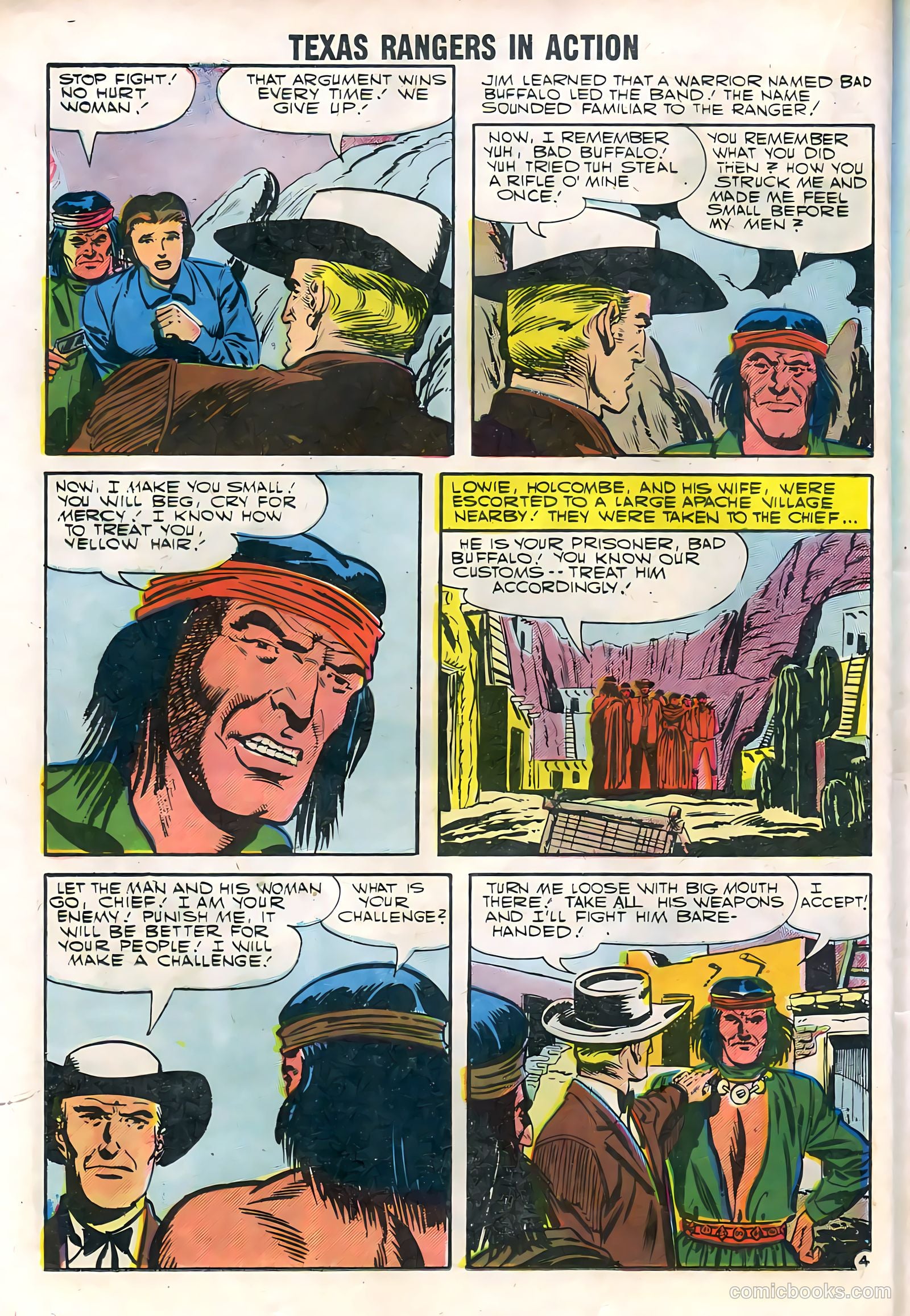 Texas Rangers in Action #11 (1958) — page 46 of 68