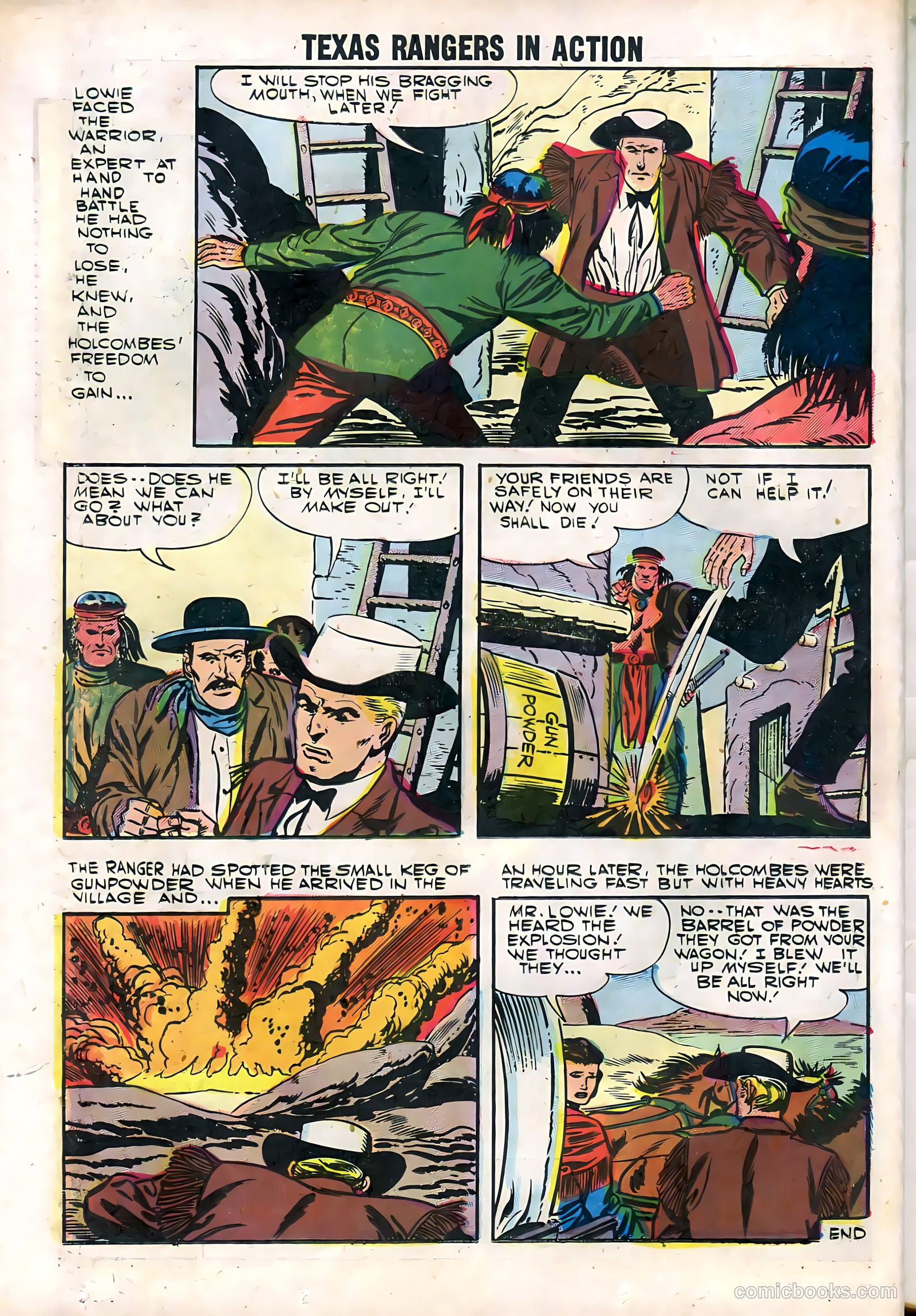 Texas Rangers in Action #11 (1958) — page 47 of 68