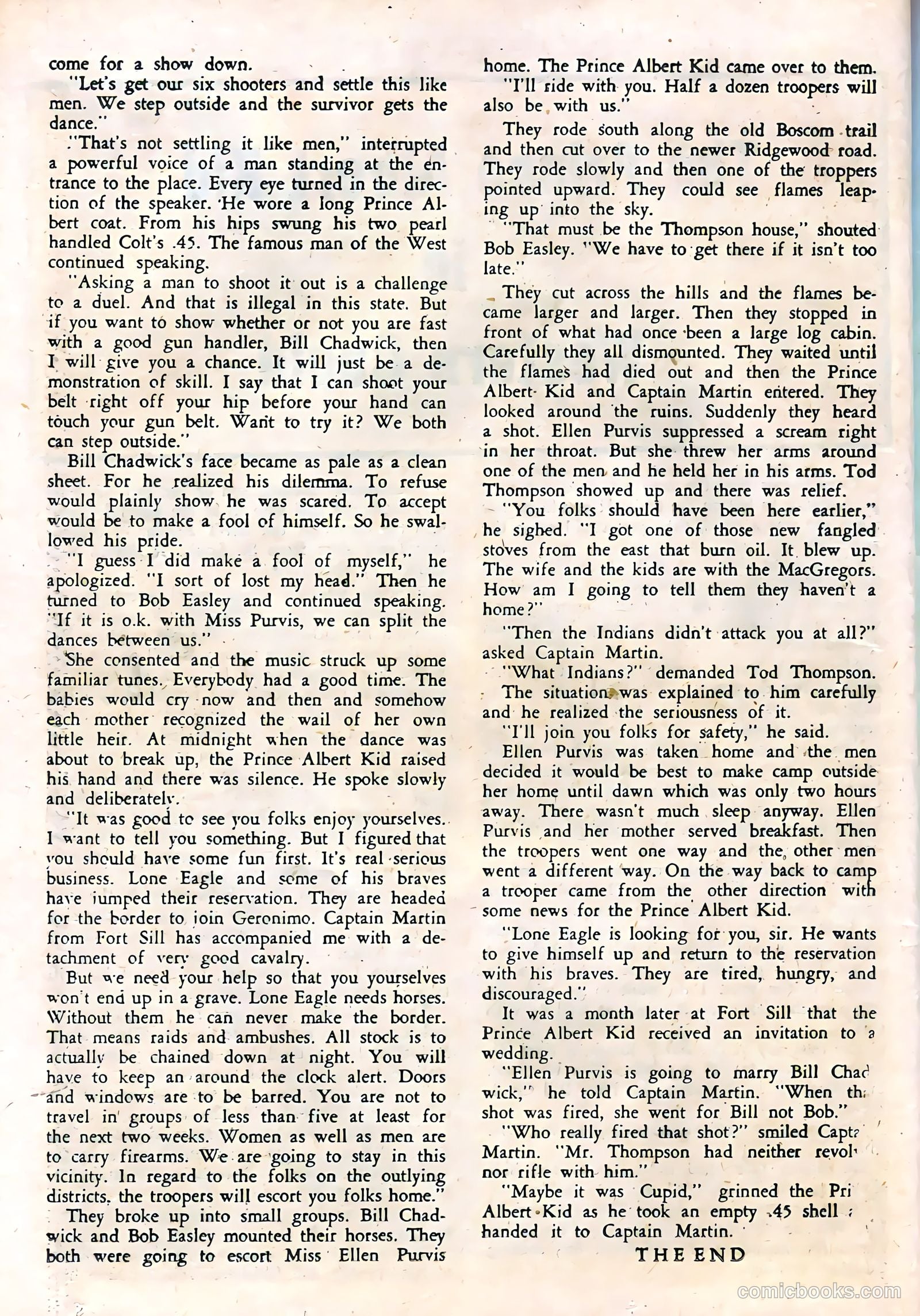 Texas Rangers in Action #11 (1958) — page 50 of 68