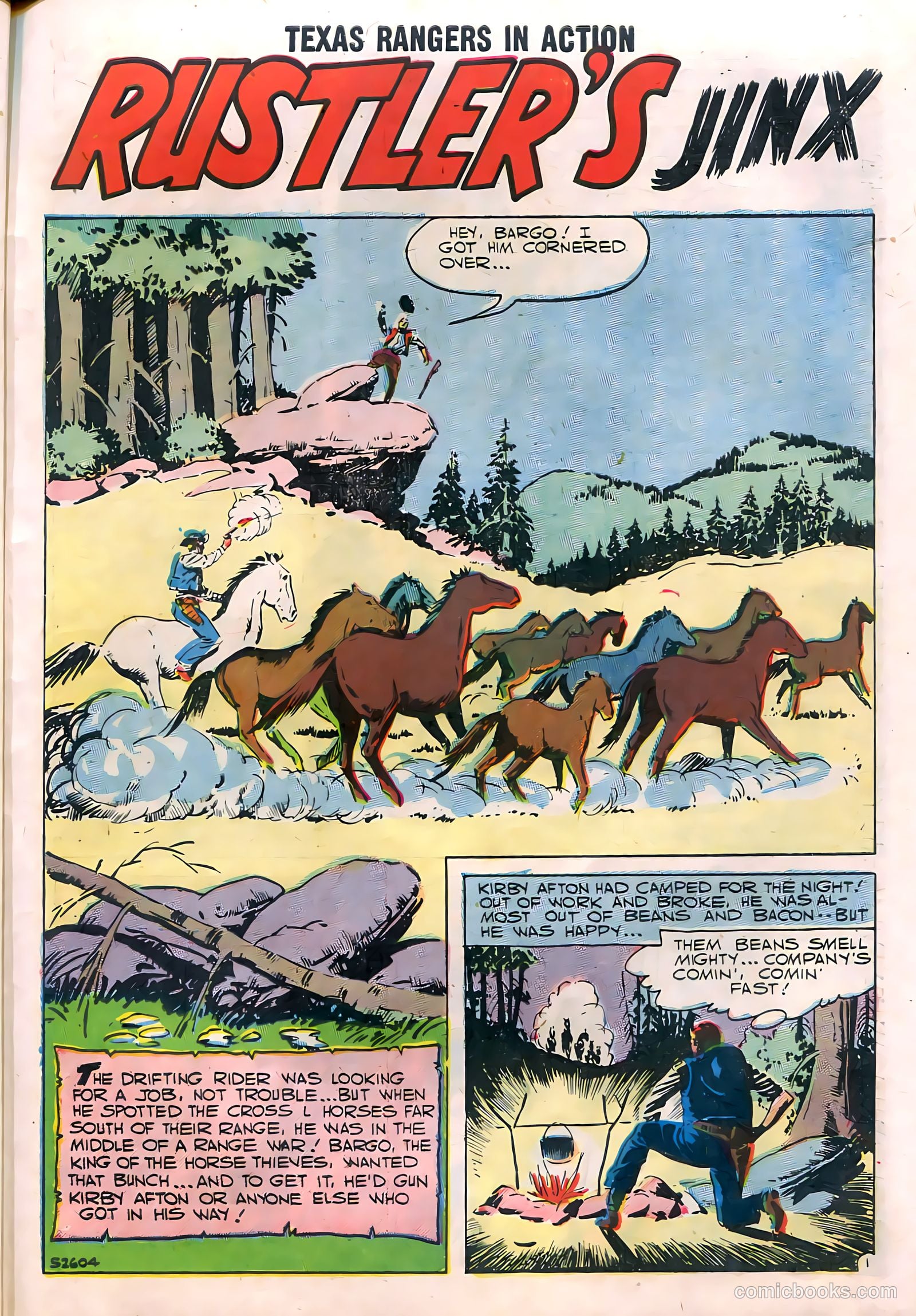 Texas Rangers in Action #11 (1958) — page 51 of 68