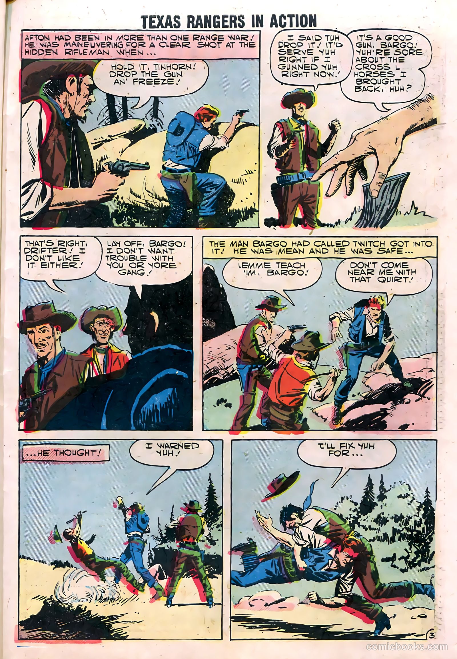 Texas Rangers in Action #11 (1958) — page 53 of 68