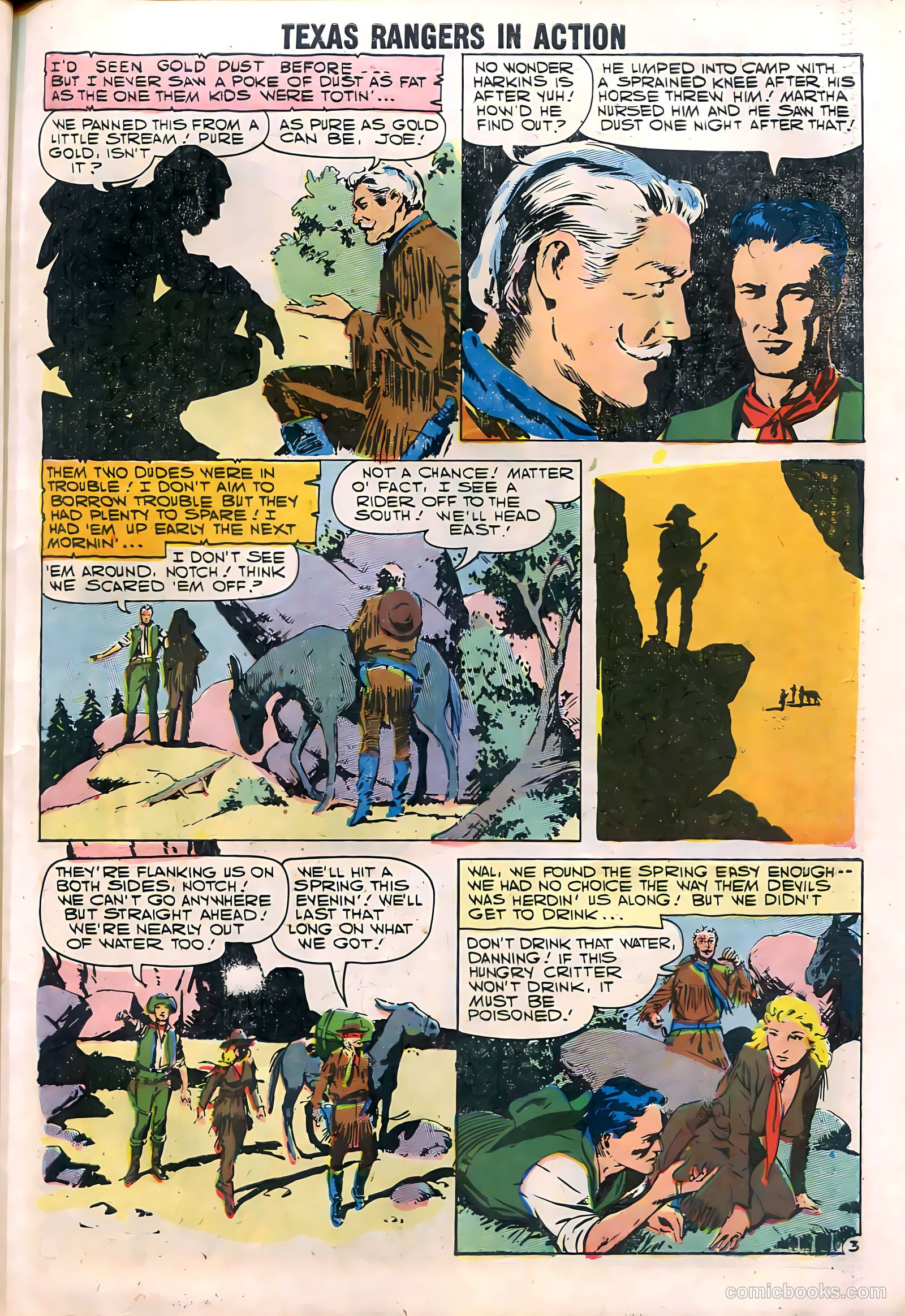 Texas Rangers in Action #11 (1958) — page 59 of 68