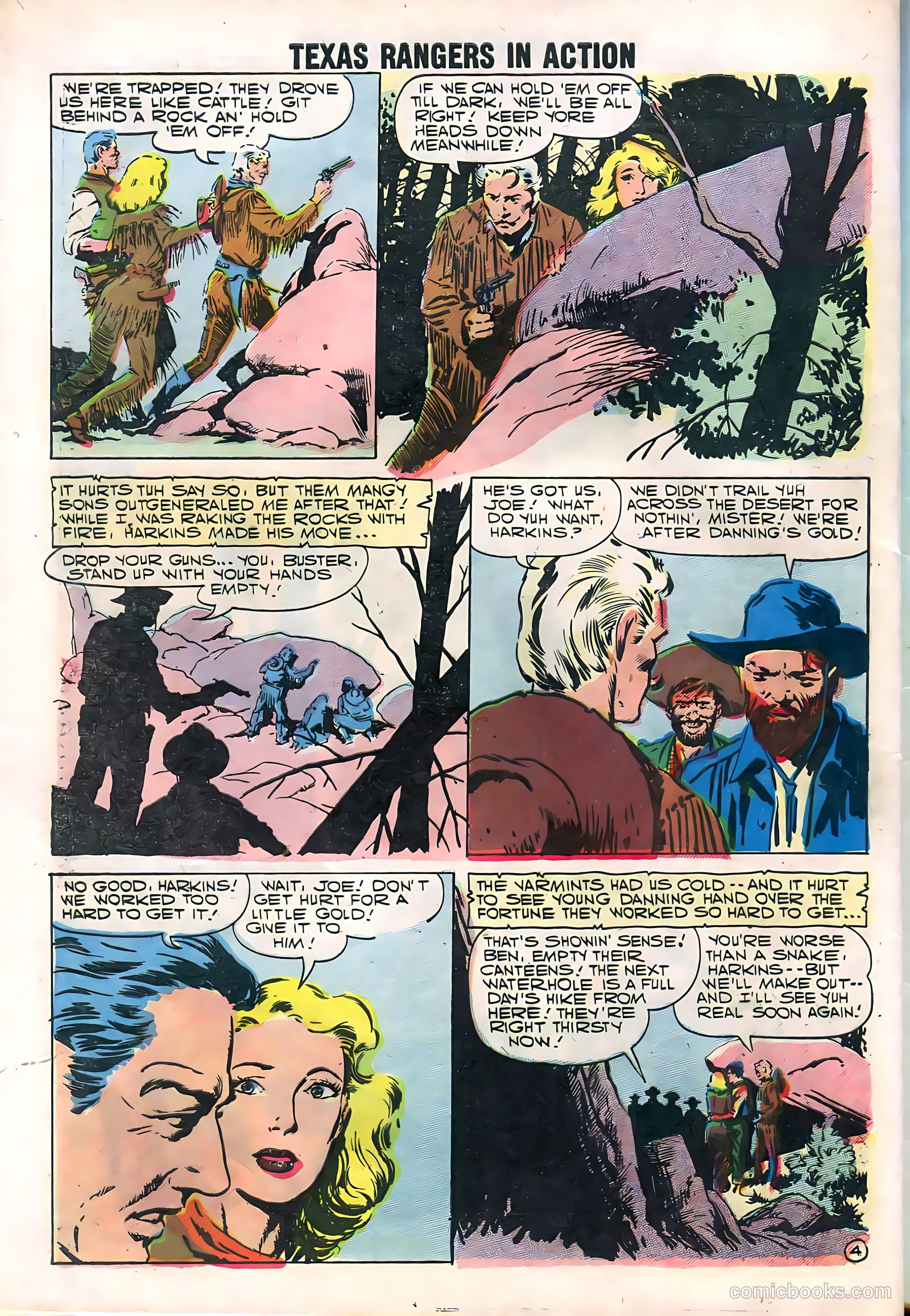 Texas Rangers in Action #11 (1958) — page 60 of 68